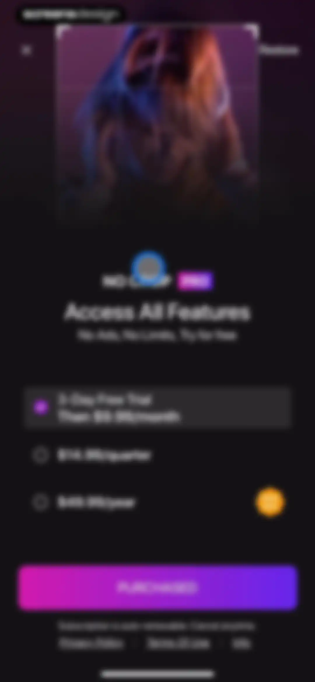 Edit Up: AI Photo Video Editor screen 146