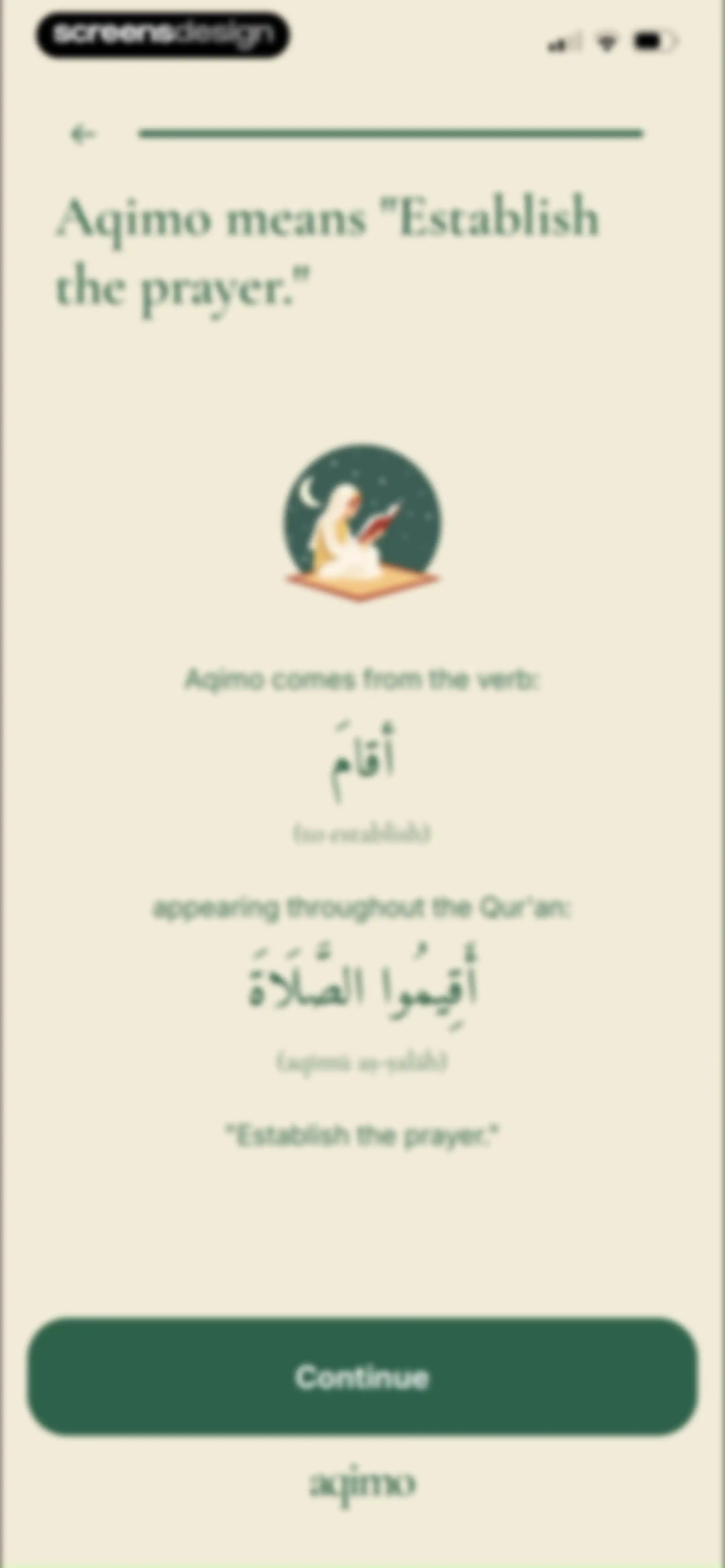 Aqimo: Salah Focus screen 11
