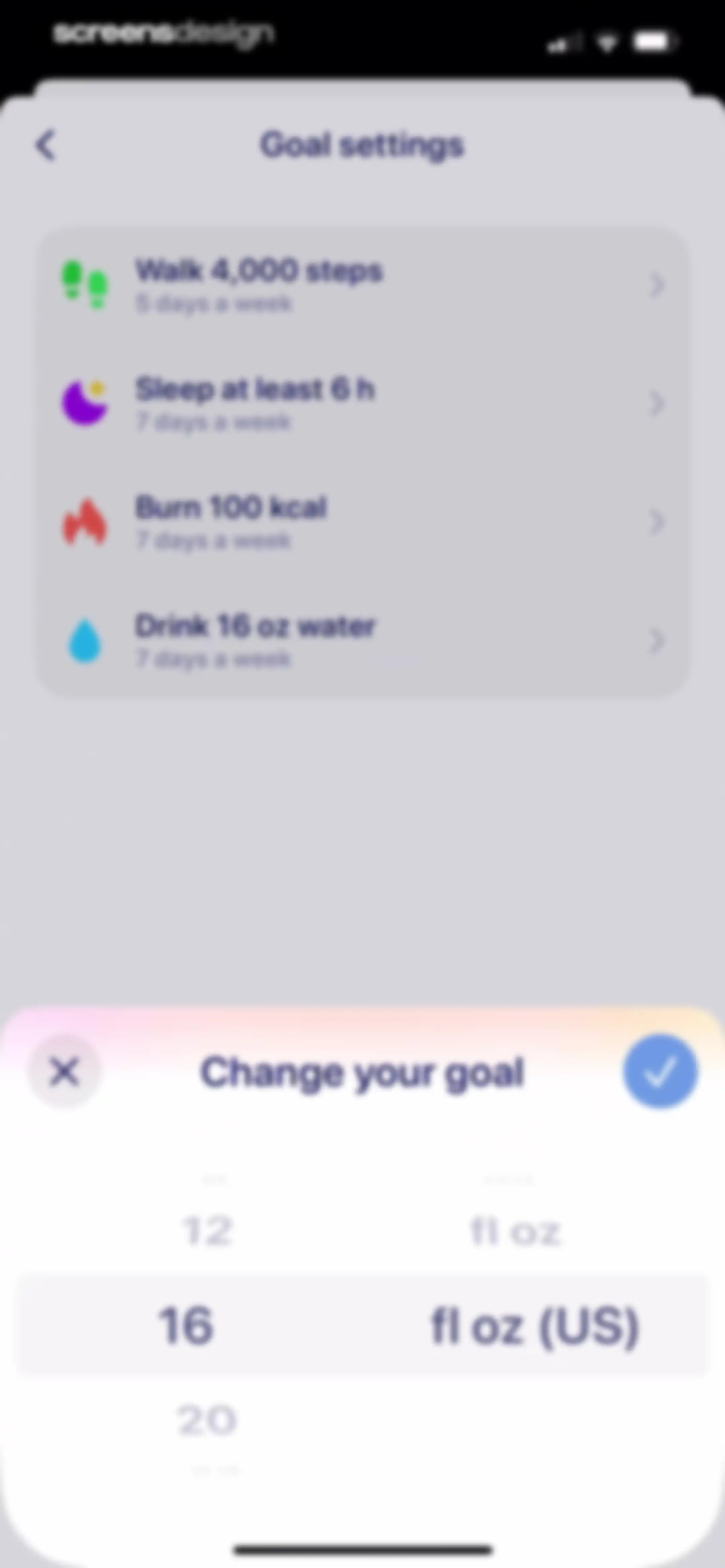 Grow: Health & Fitness screen 62