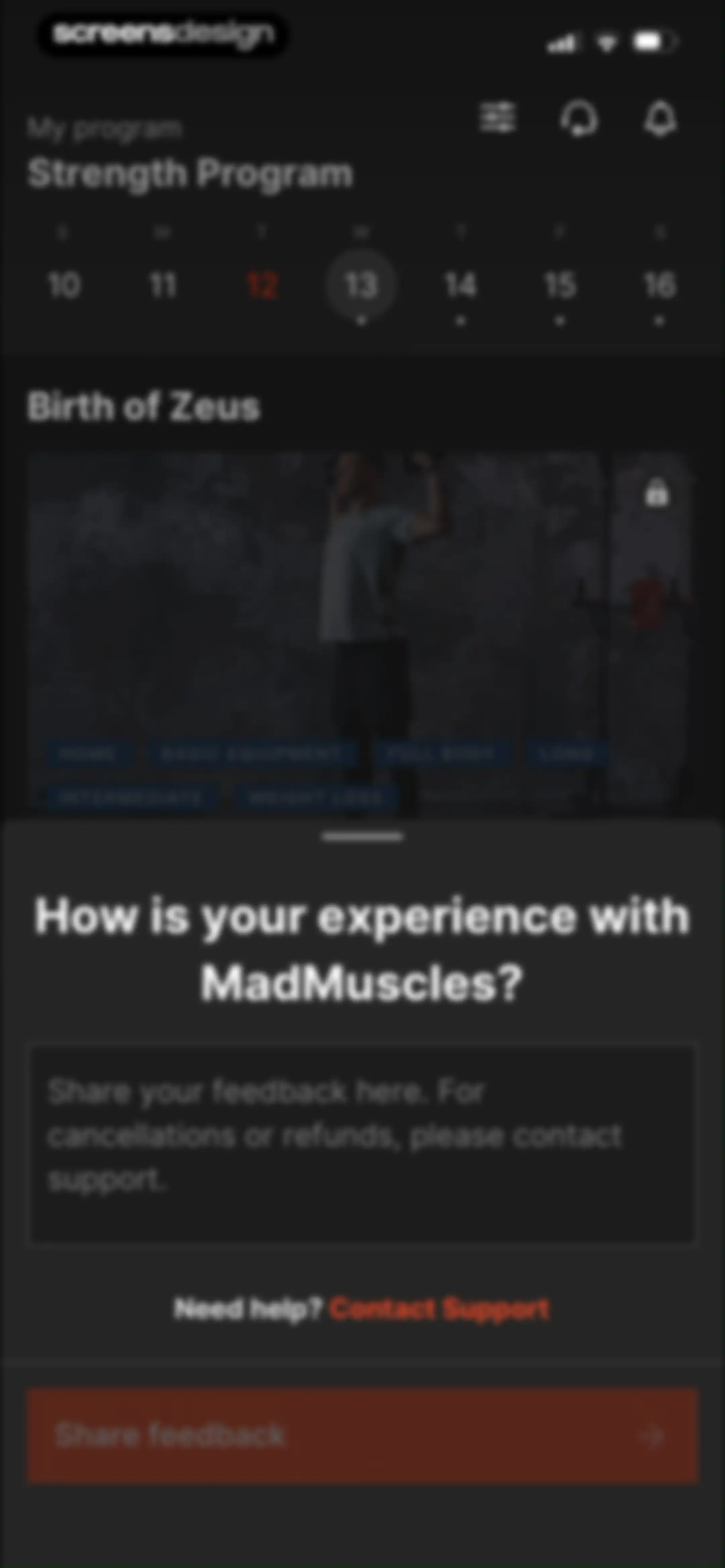 MadMuscles: Workouts & Diet screen 75