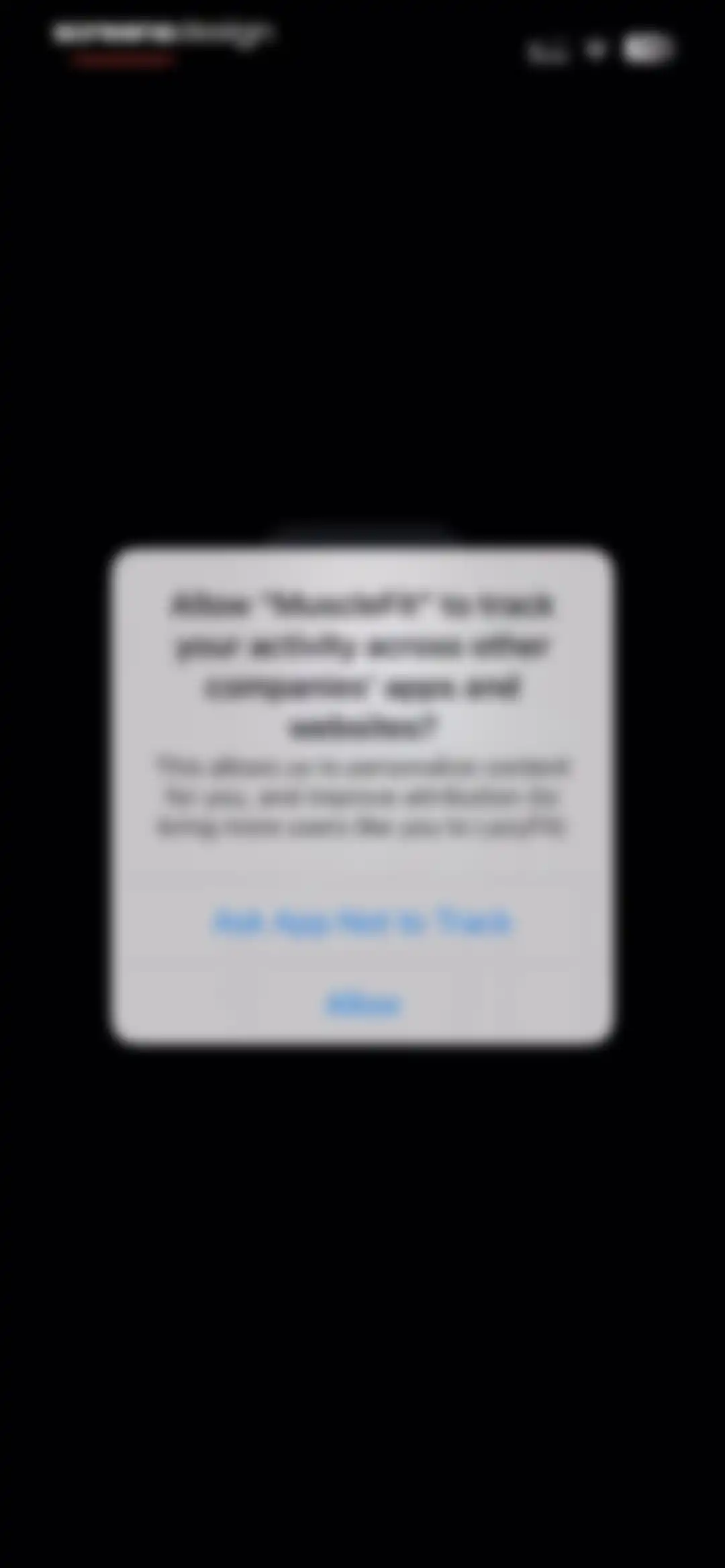 Workout Planner MuscleFit screen 2