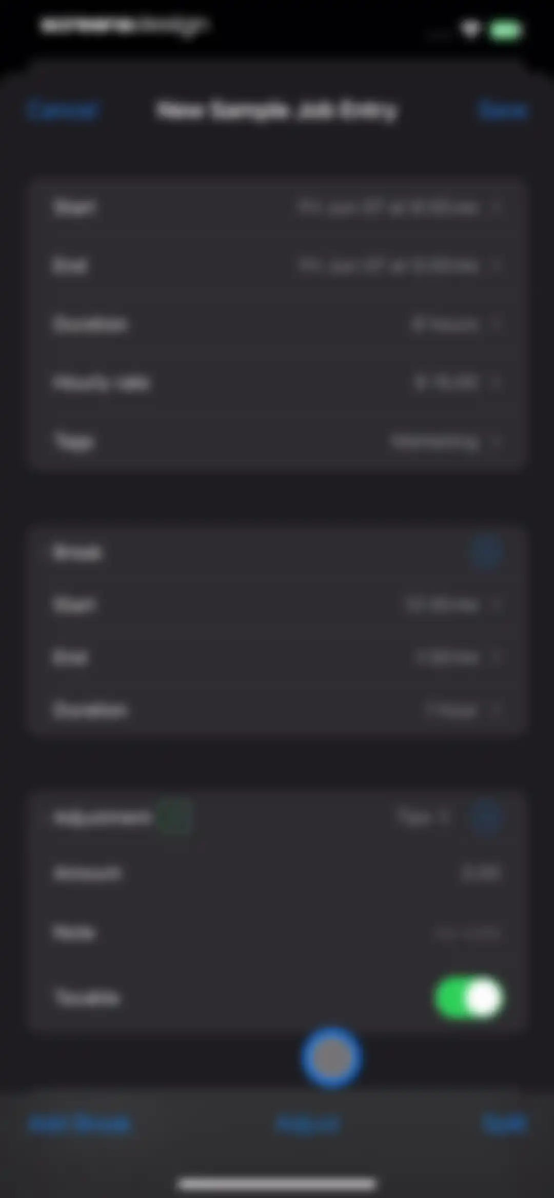 Hours Tracker: Time Tracking screen 15