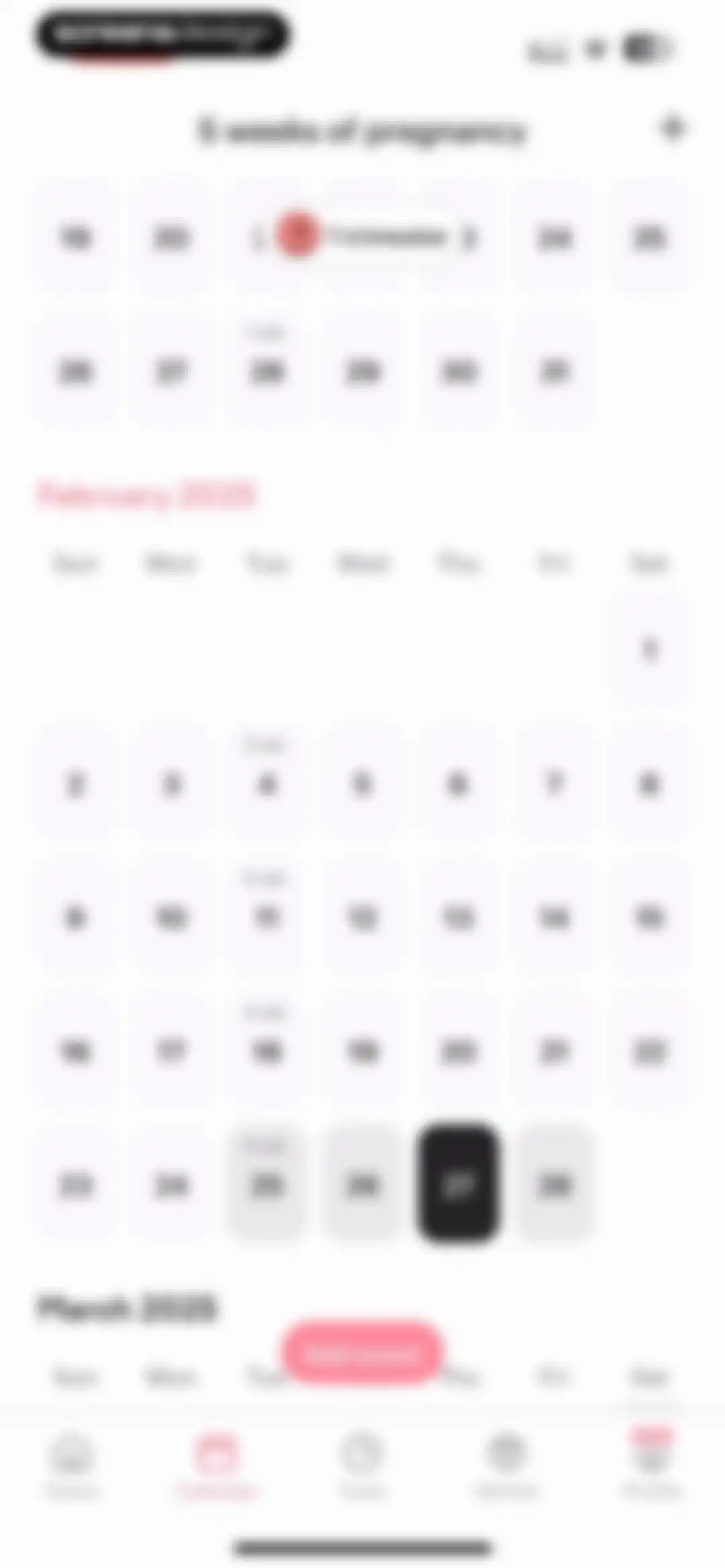 amma: Pregnancy & Baby Tracker screen 96