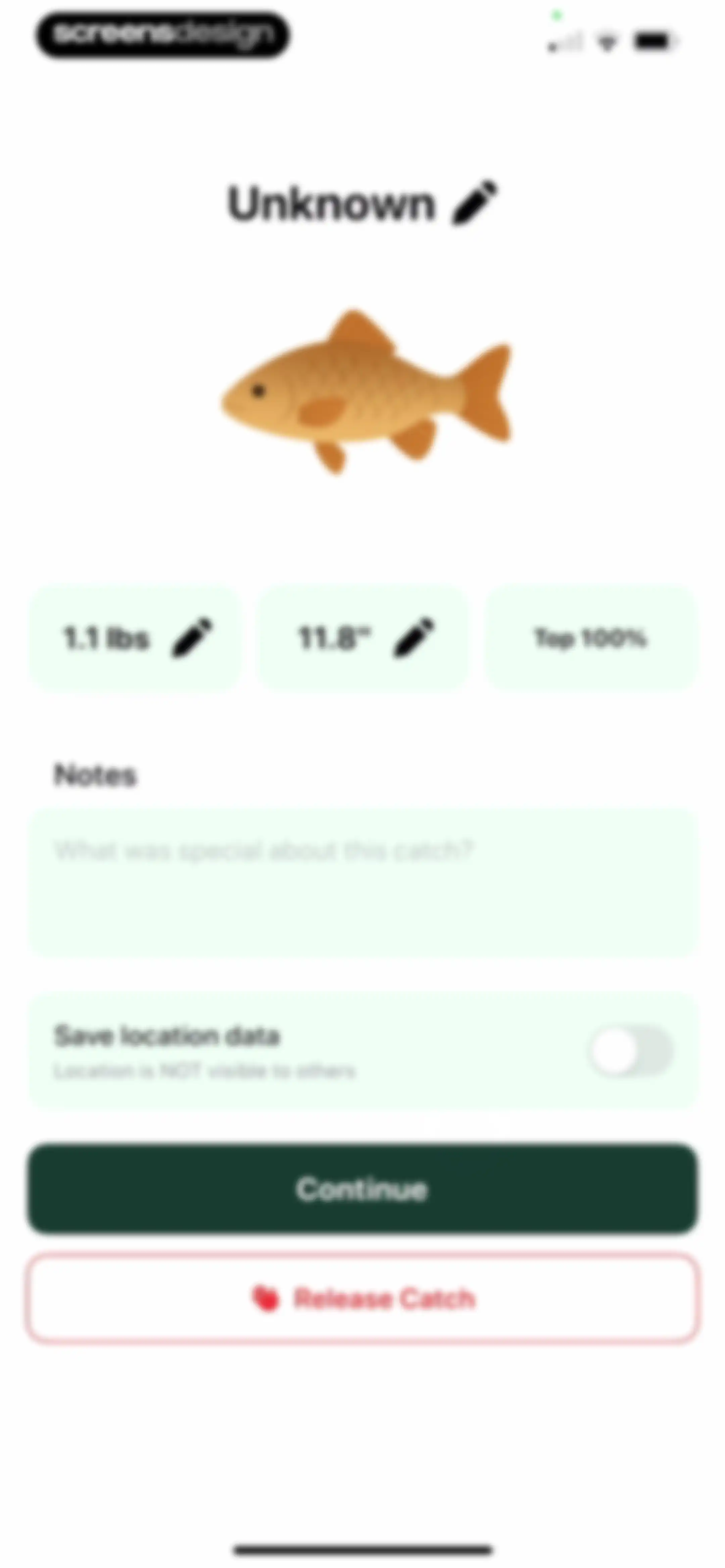 Catchr: Fish Identifier screen 74