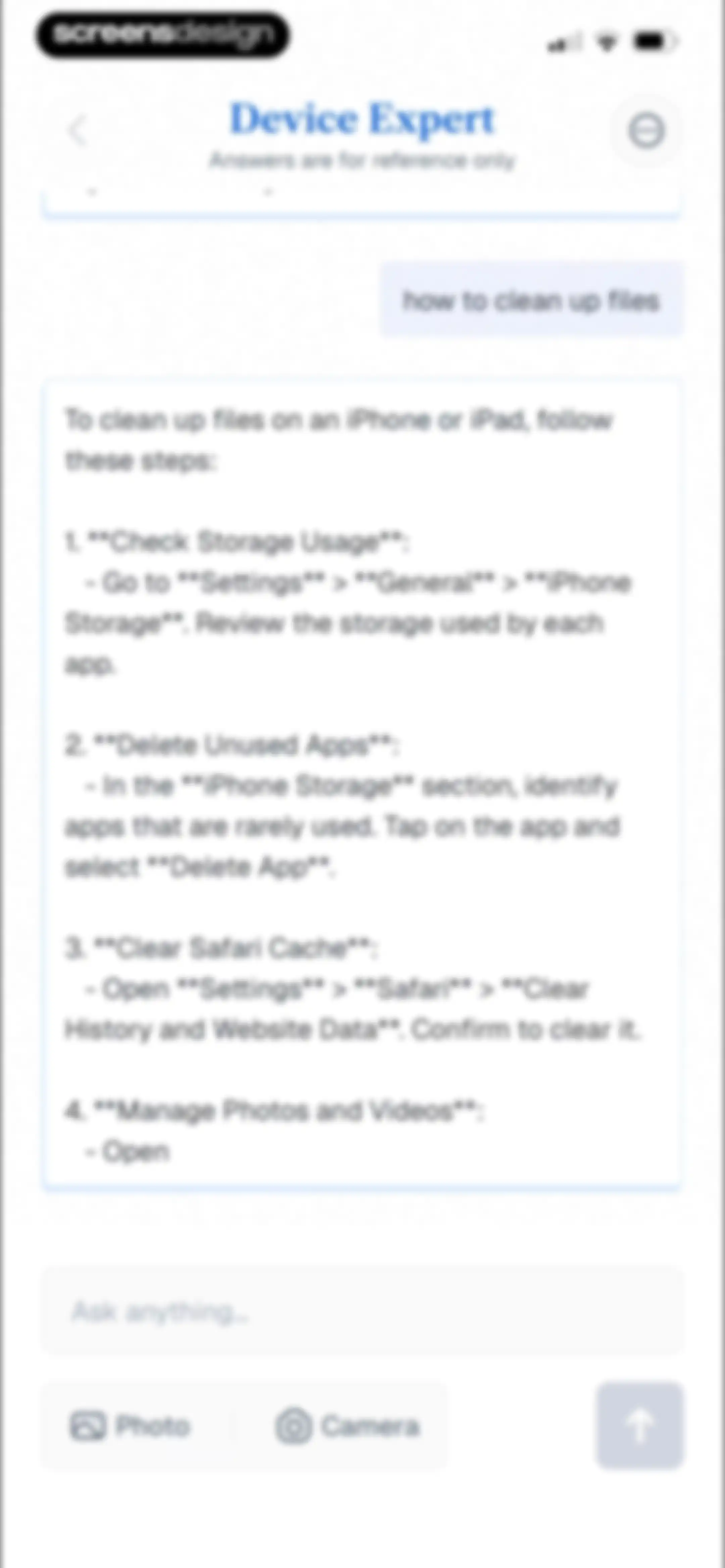 True Cleaner - Cleanup Storage screen 94