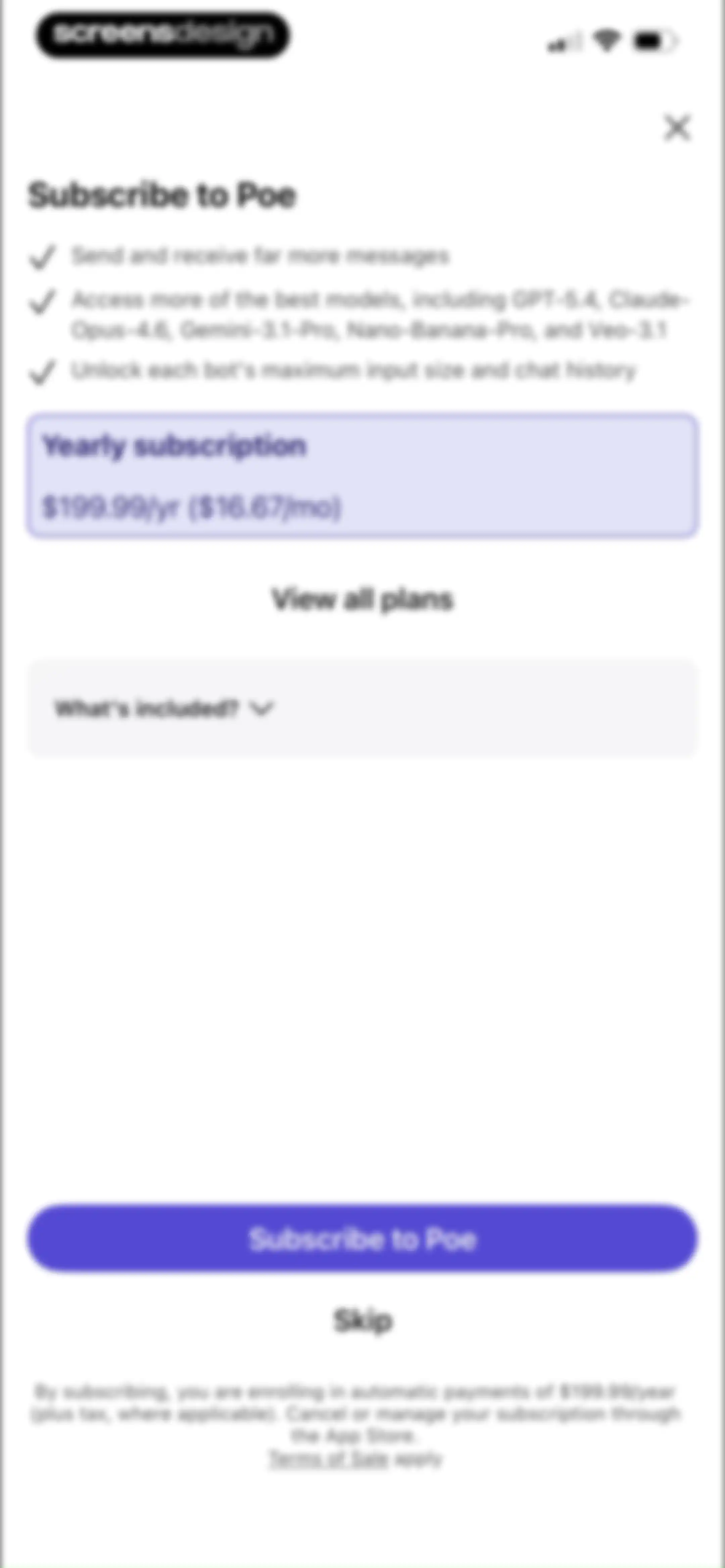 Poe – Fast AI Chat screen 3