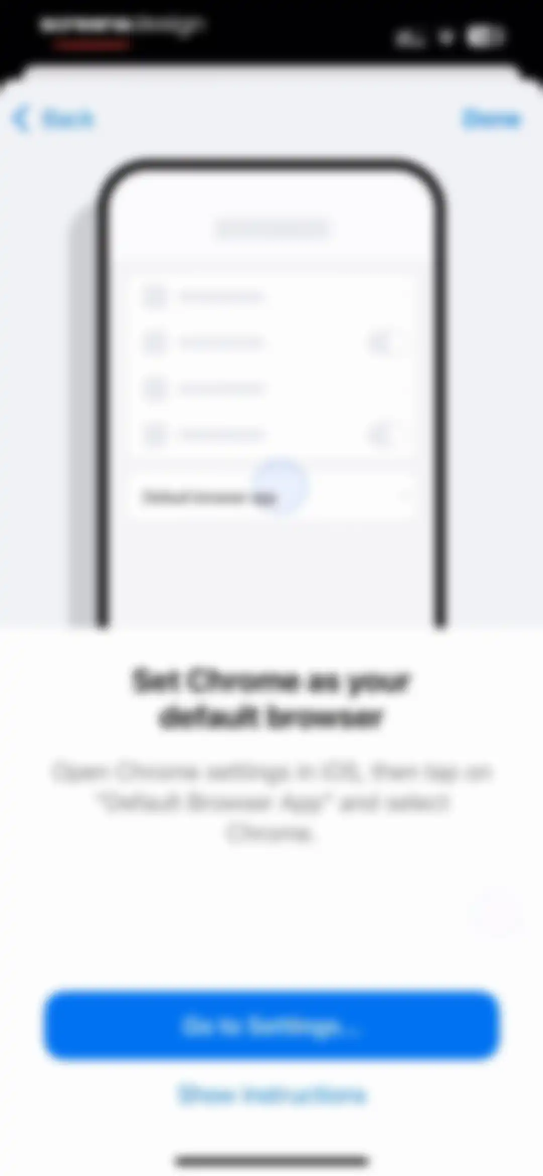 Google Chrome screen 100