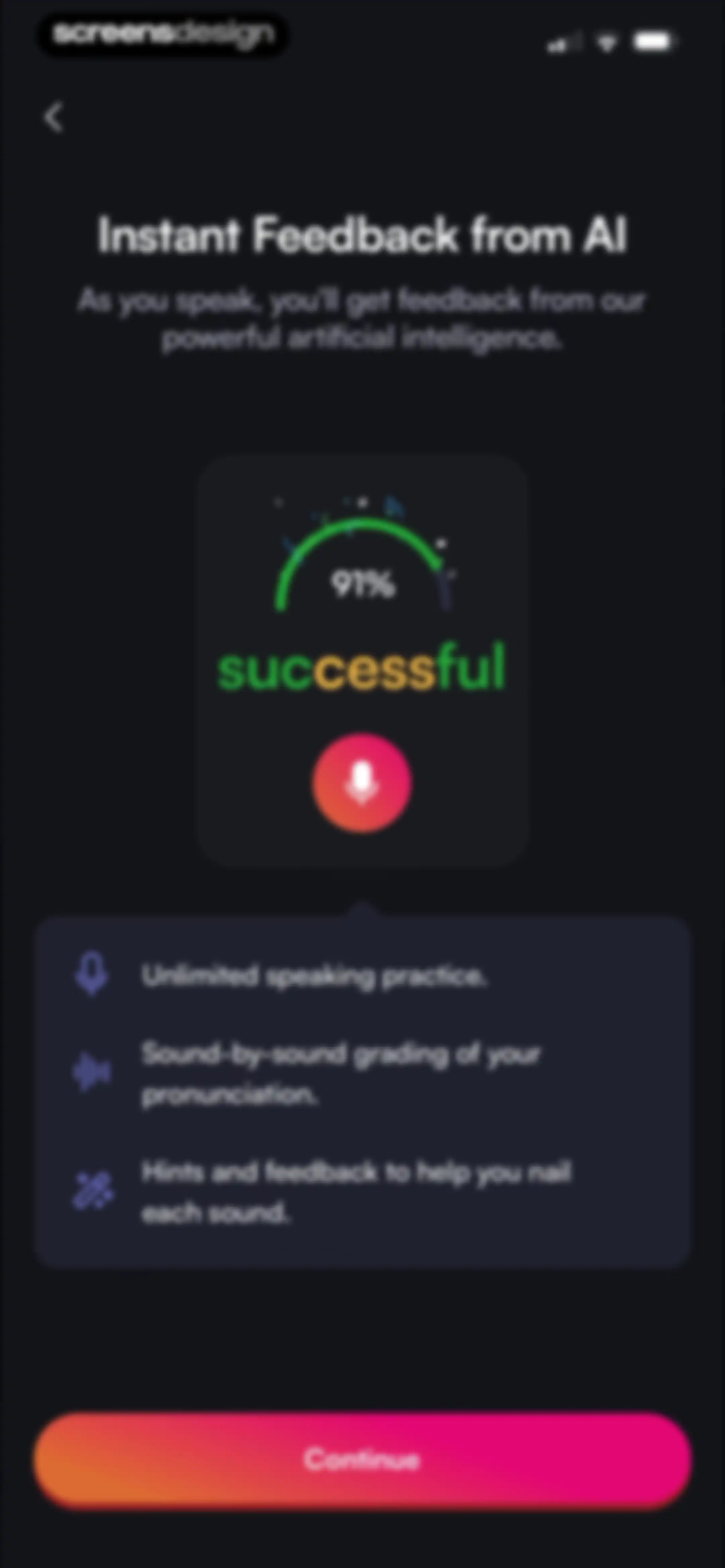 BoldVoice: Accent Training screen 34