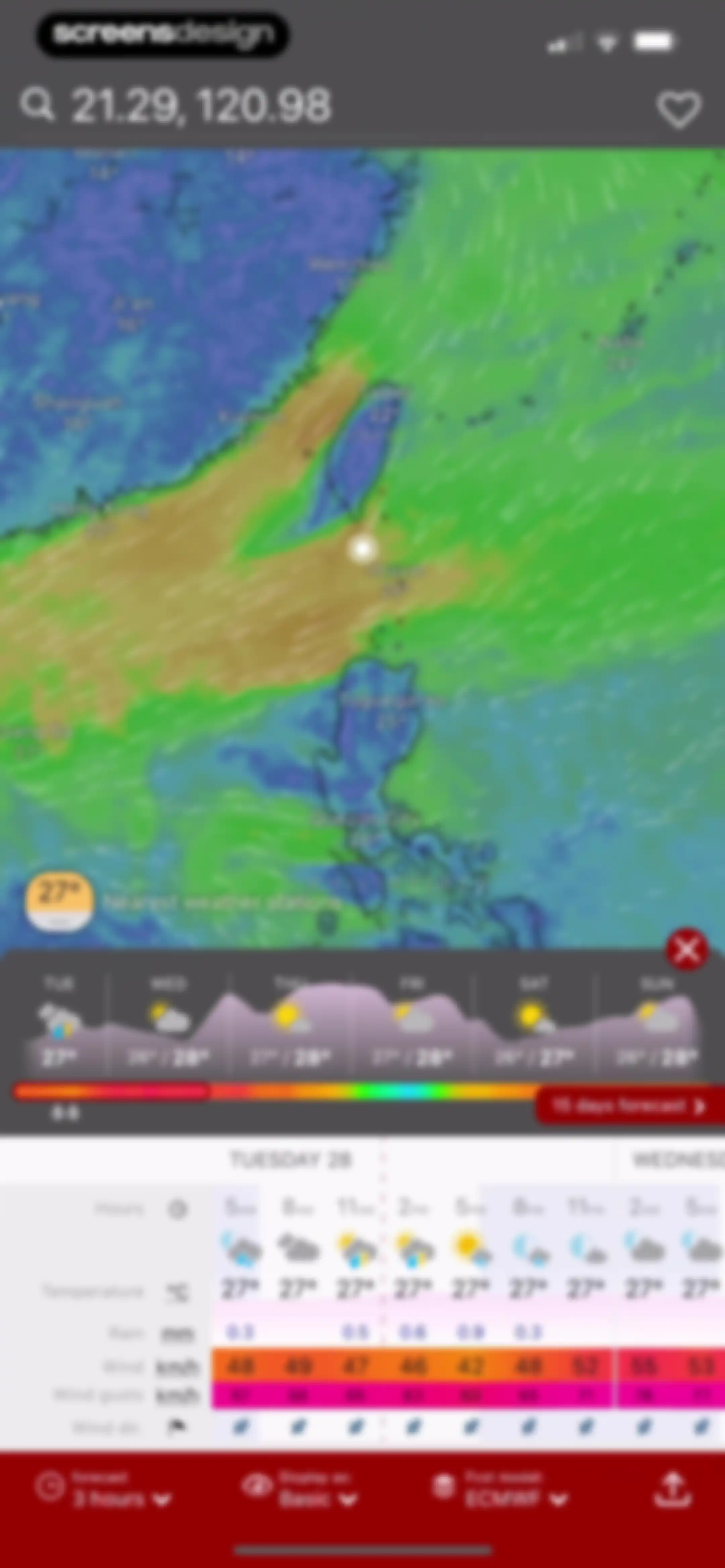Windy.com screen 14