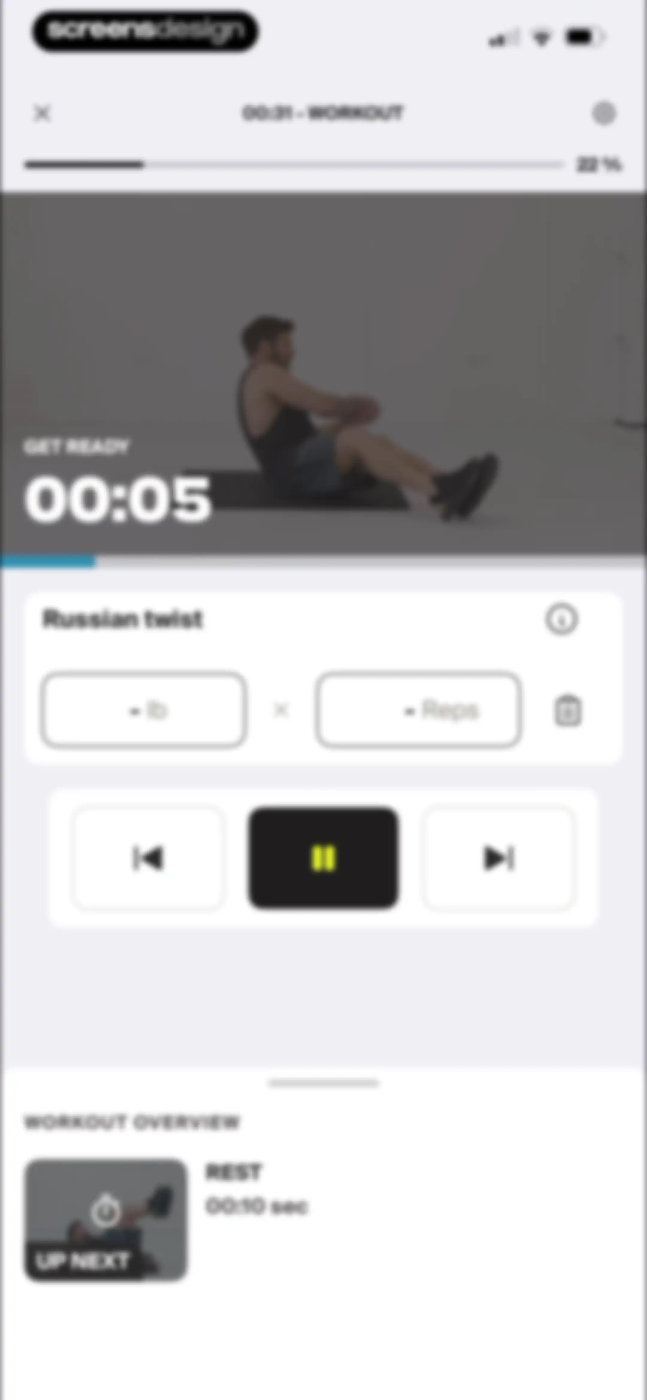Centr: Strength & Fitness App screen 71