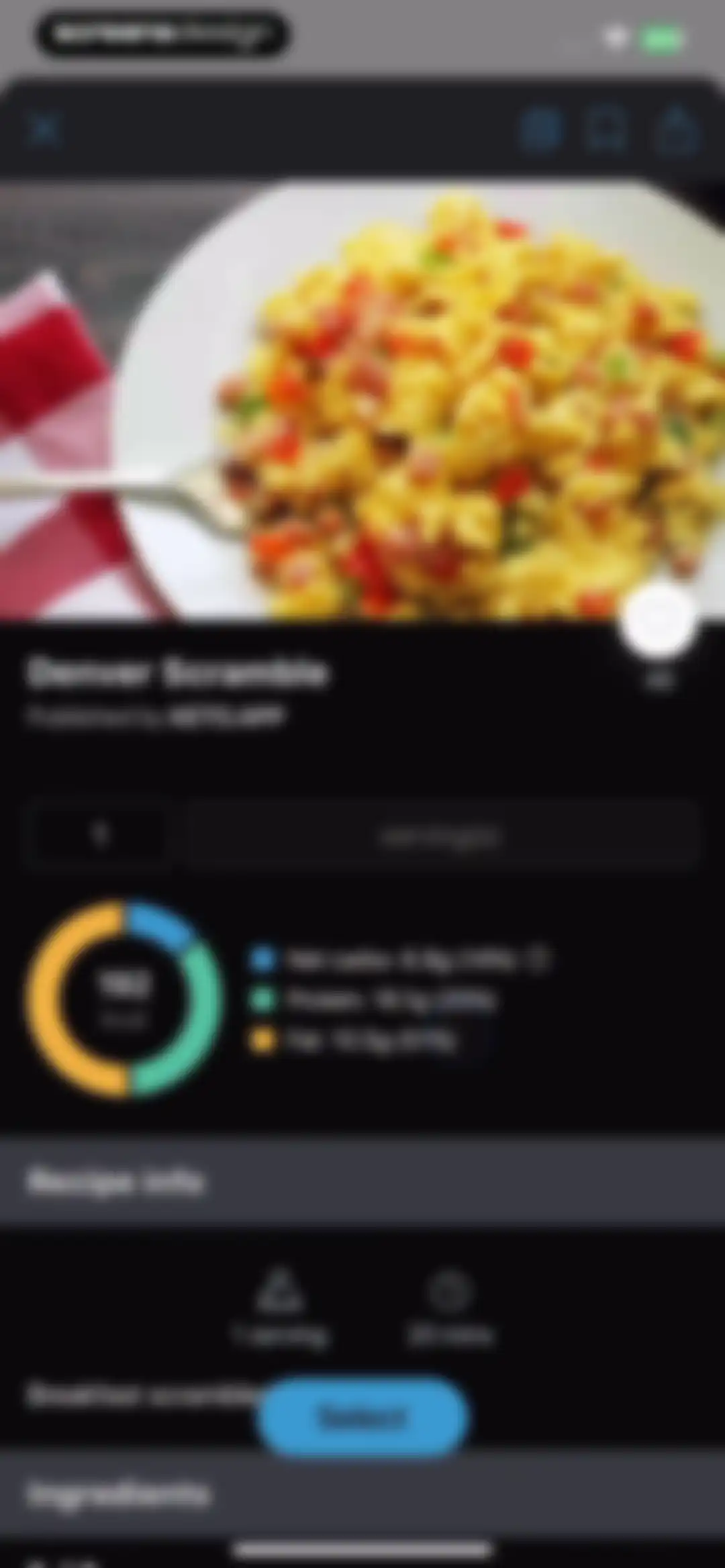 Keto diet app－Low carb manager screen 57