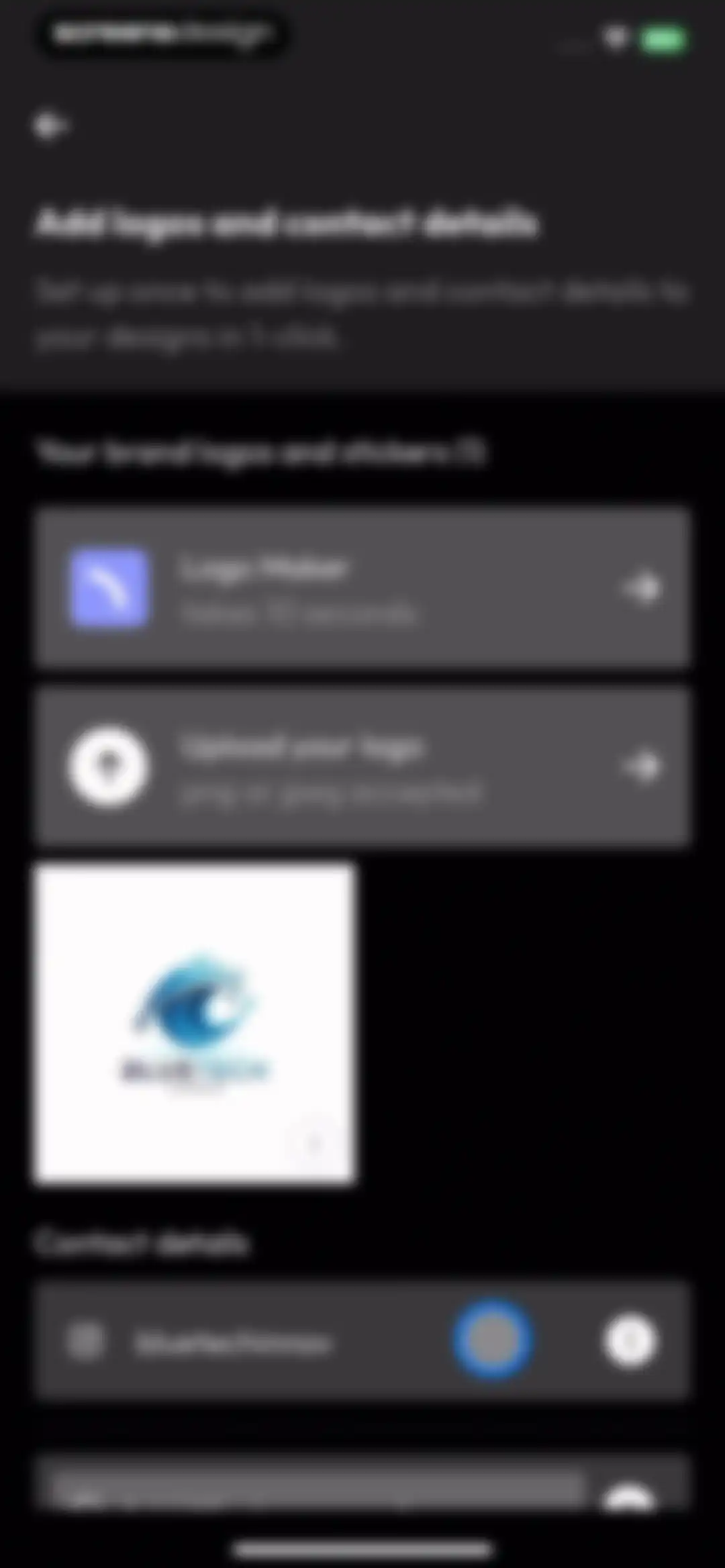 Blend: AI Models Logos Videos screen 109