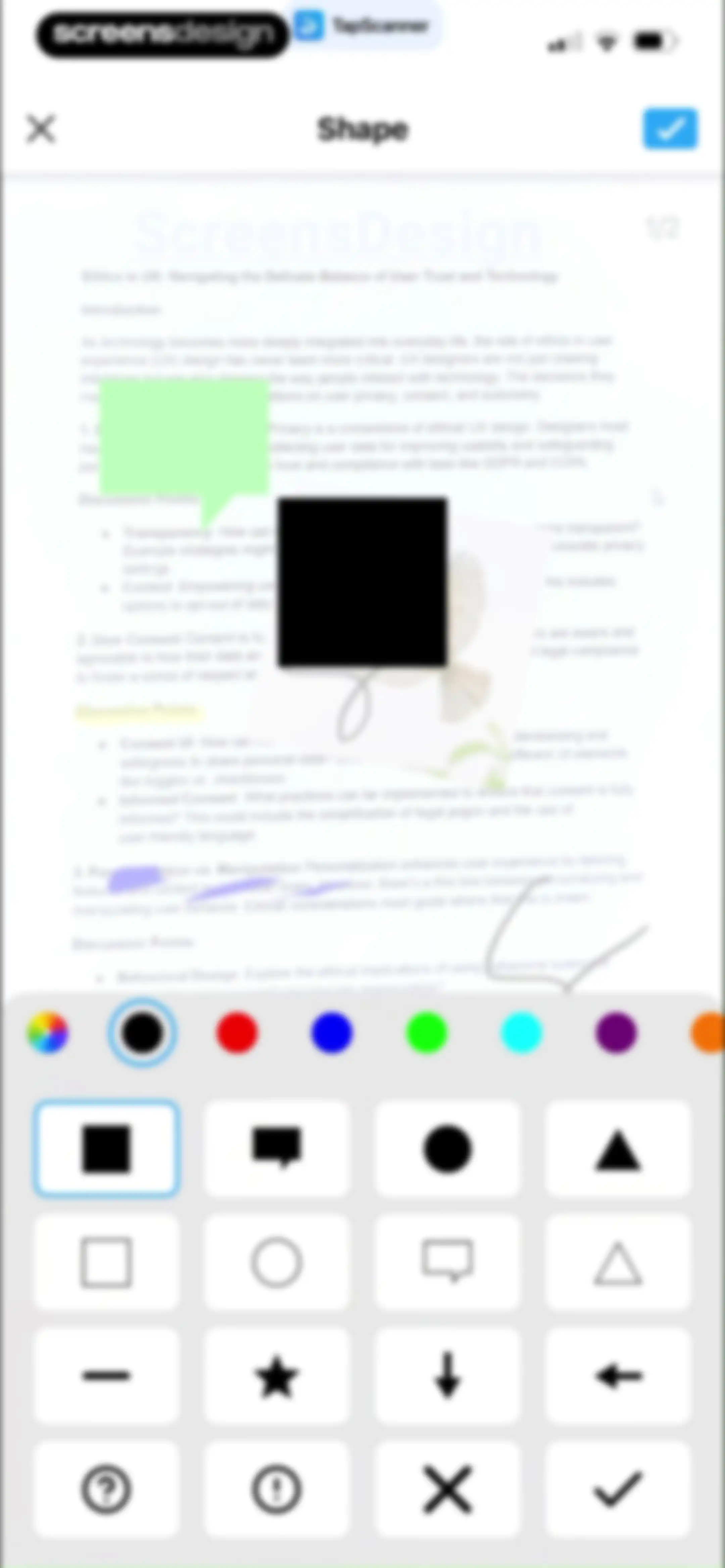 PDF Scanner App: TapScanner screen 50