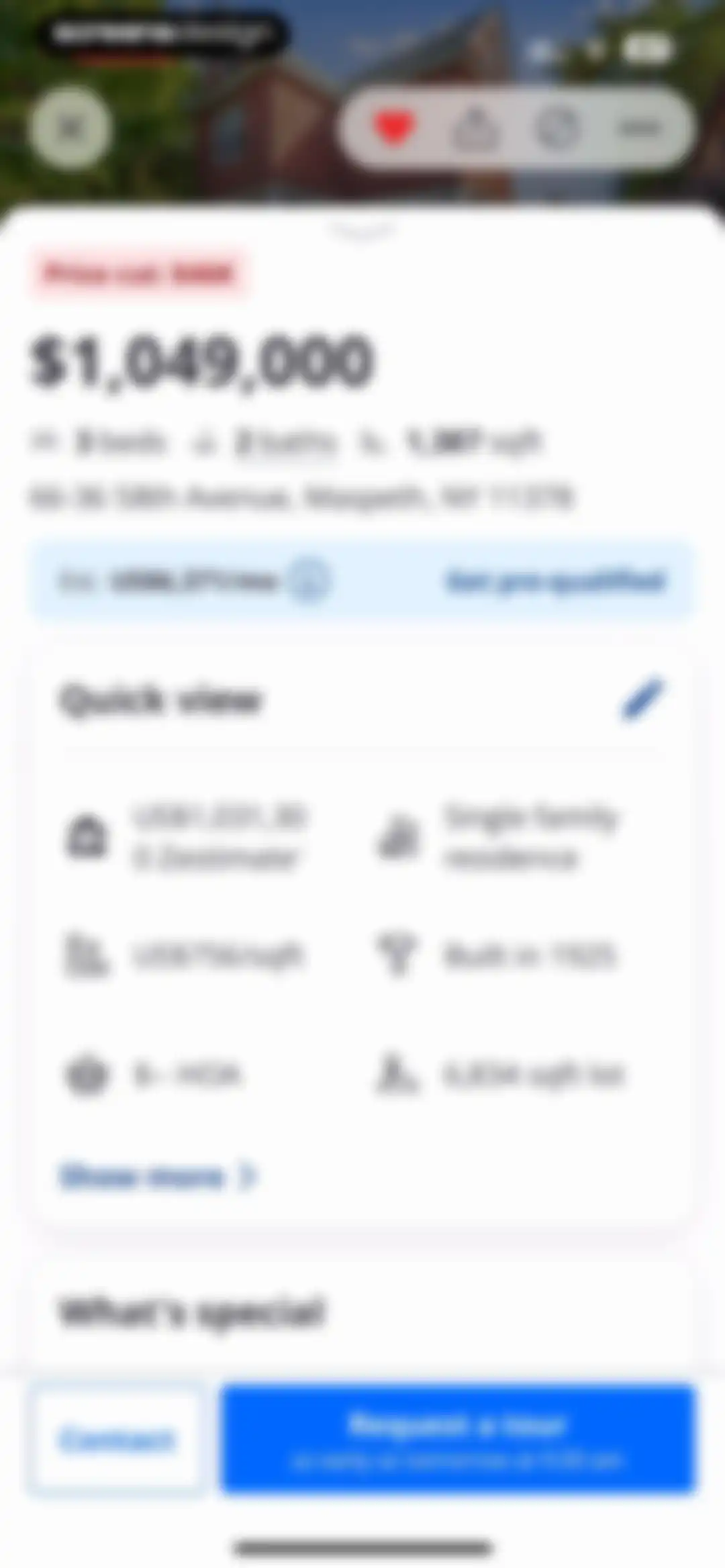 Zillow Real Estate & Rentals screen 103