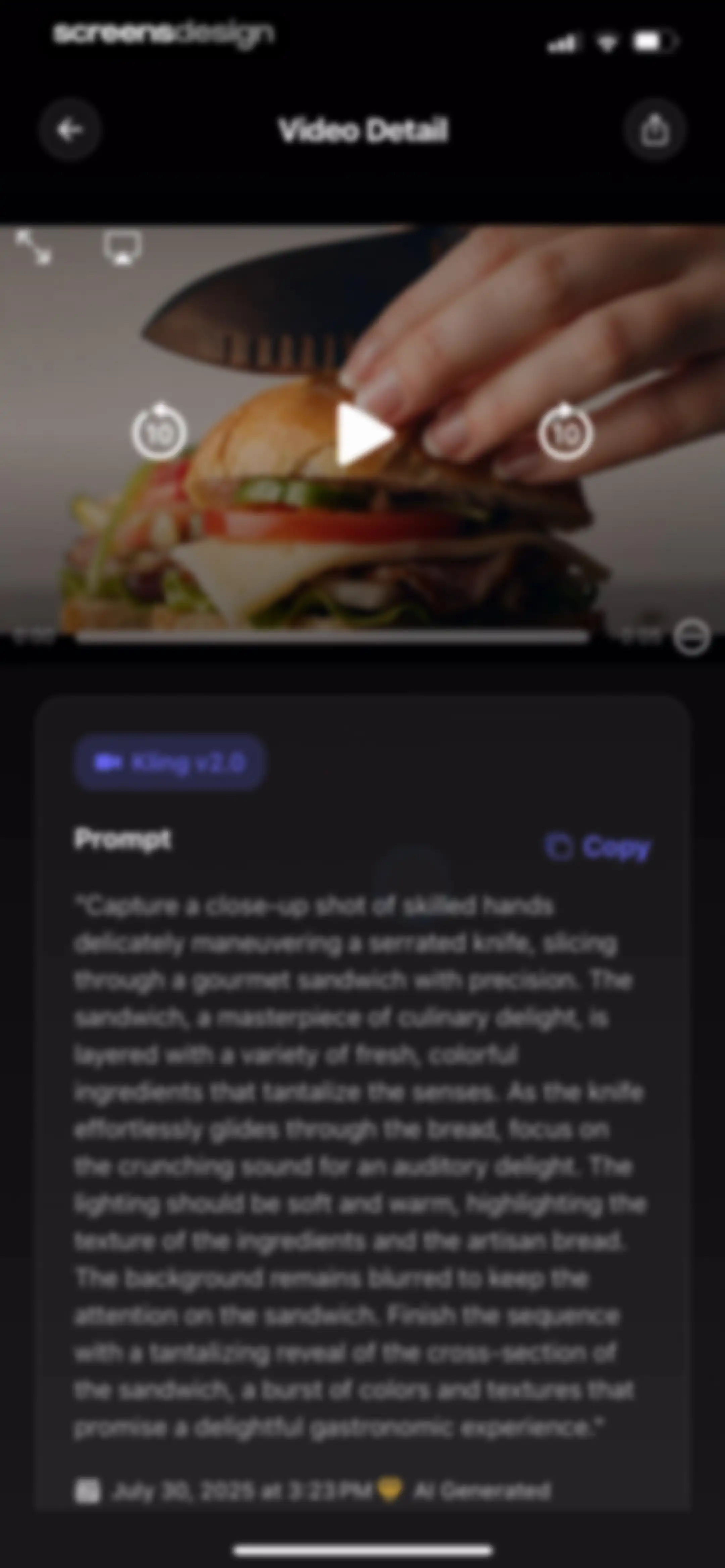 Ceo3 : AI Video Generator screen 45