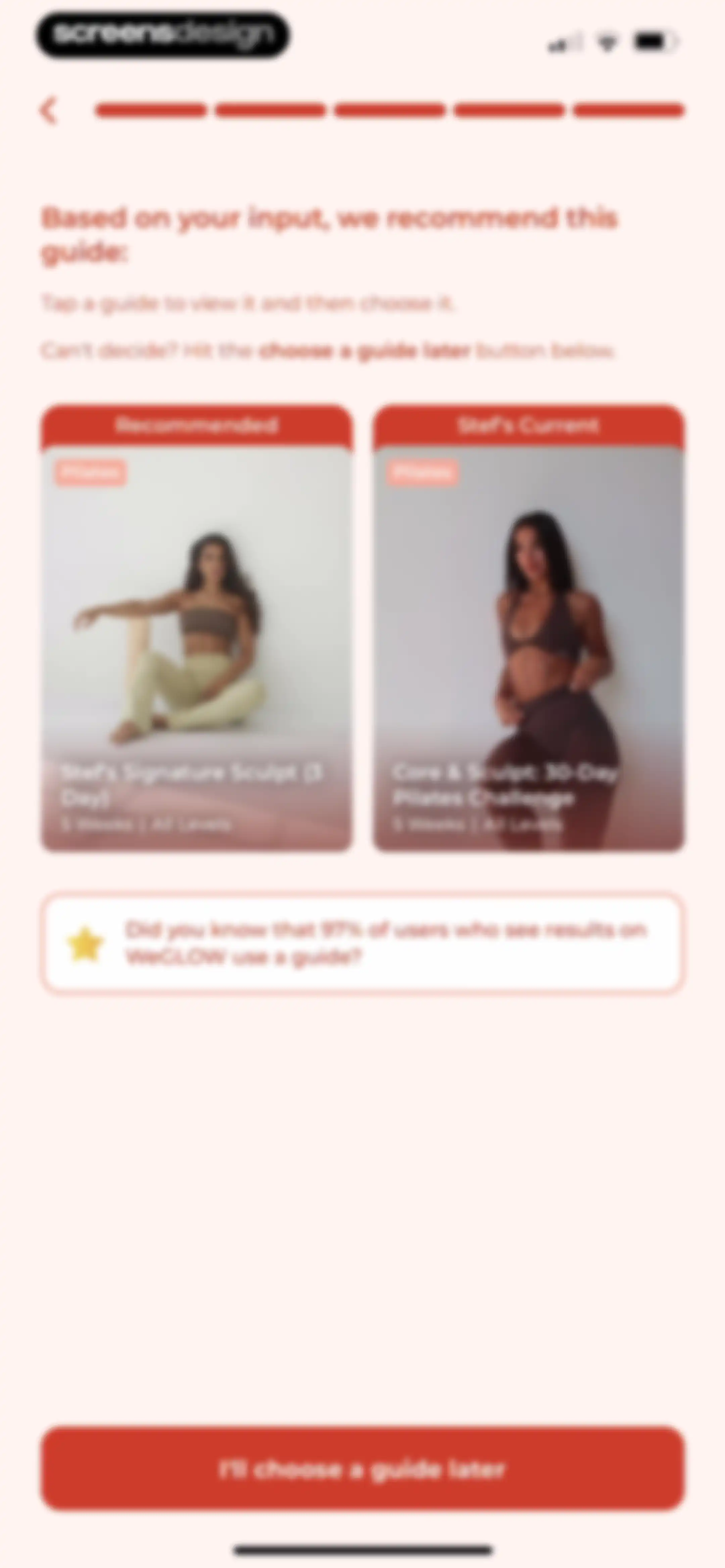 WeGLOW: Home Workout for Women screen 37