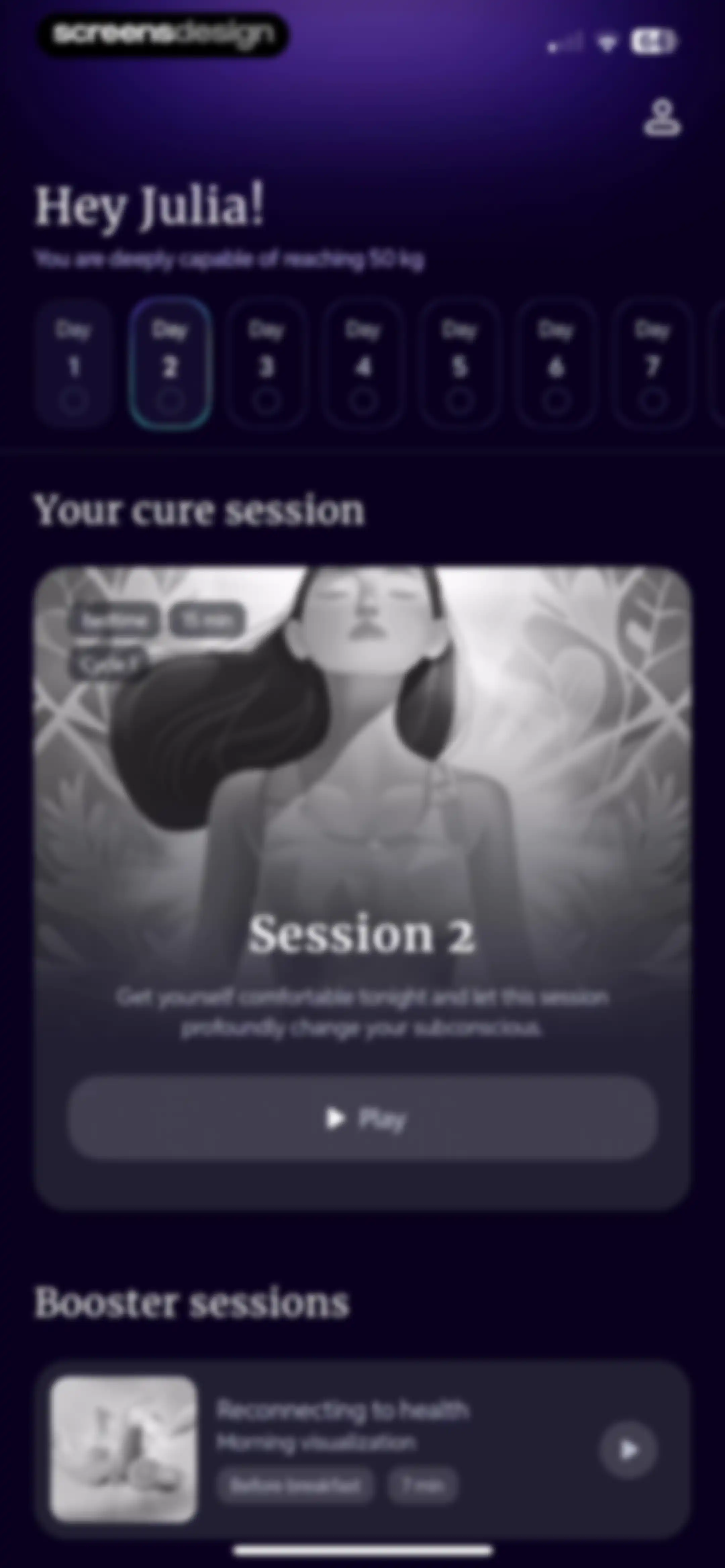 KURE: Rewire by Hypnosis screen 43