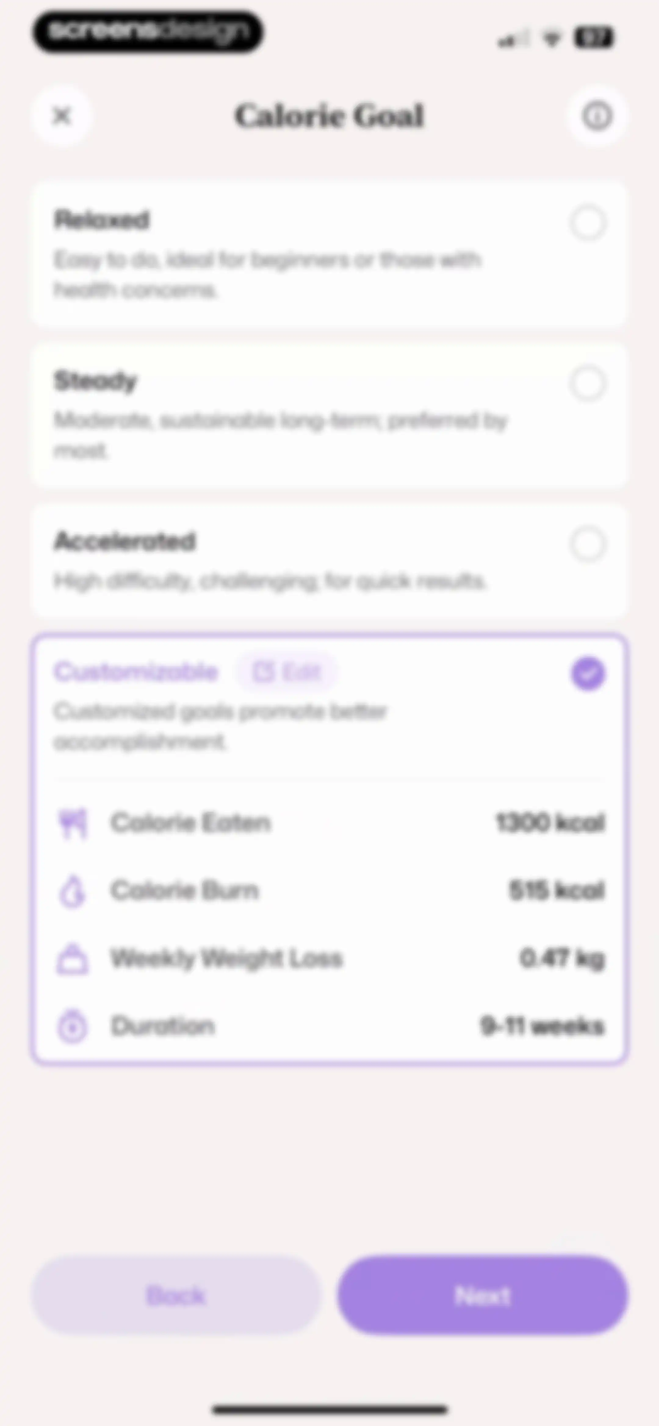 Well AI: Improve Well-being screen 99