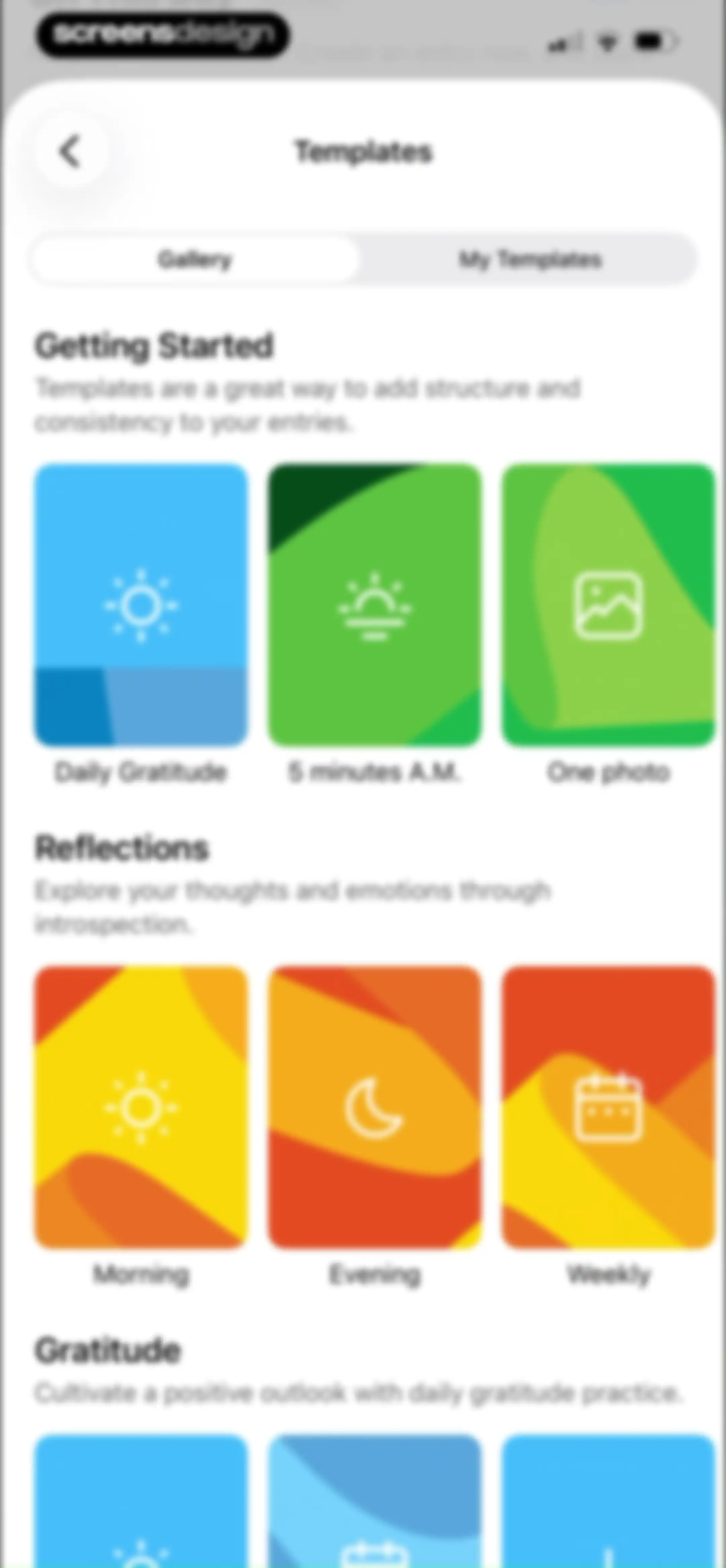 Day One: Daily Journal & Diary screen 137