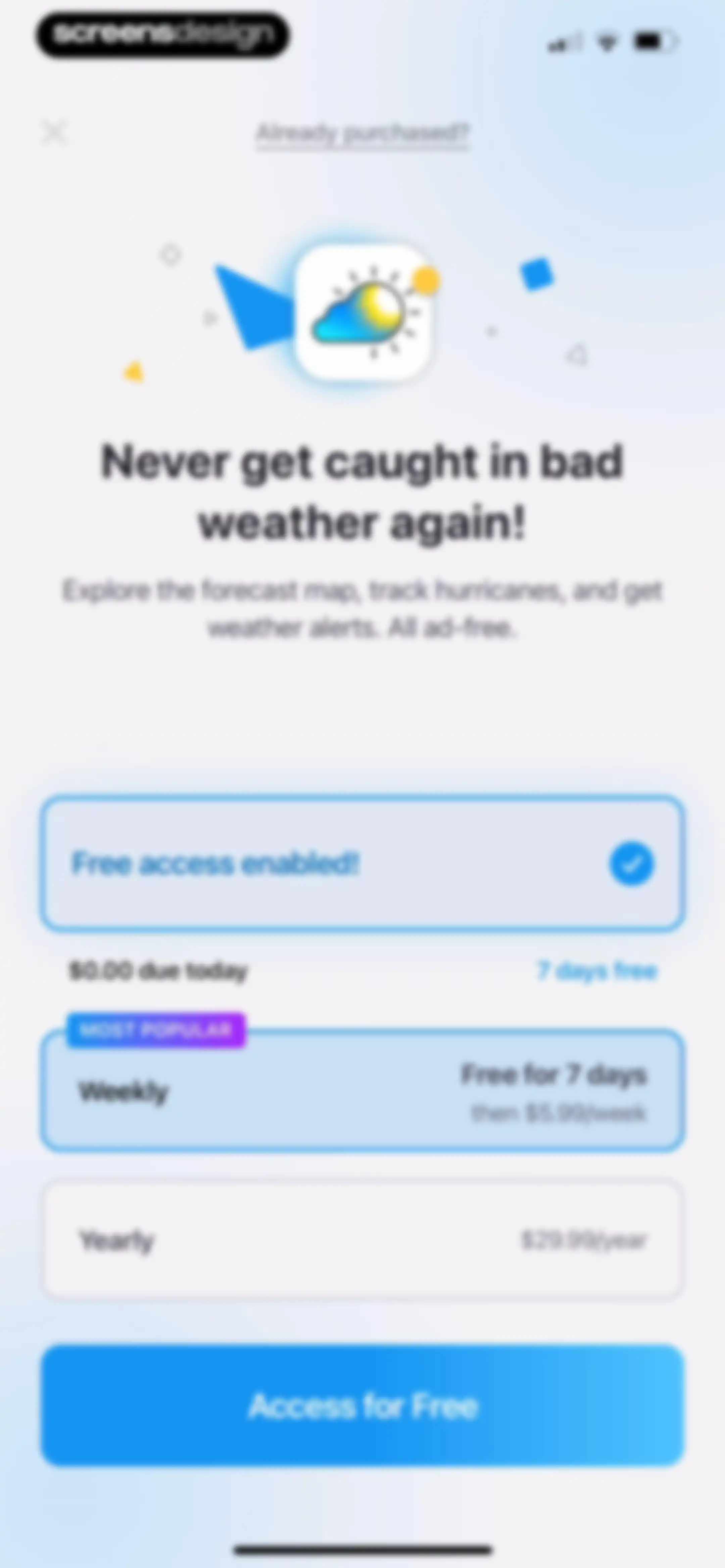 Weather Live° - Local Forecast screen 8