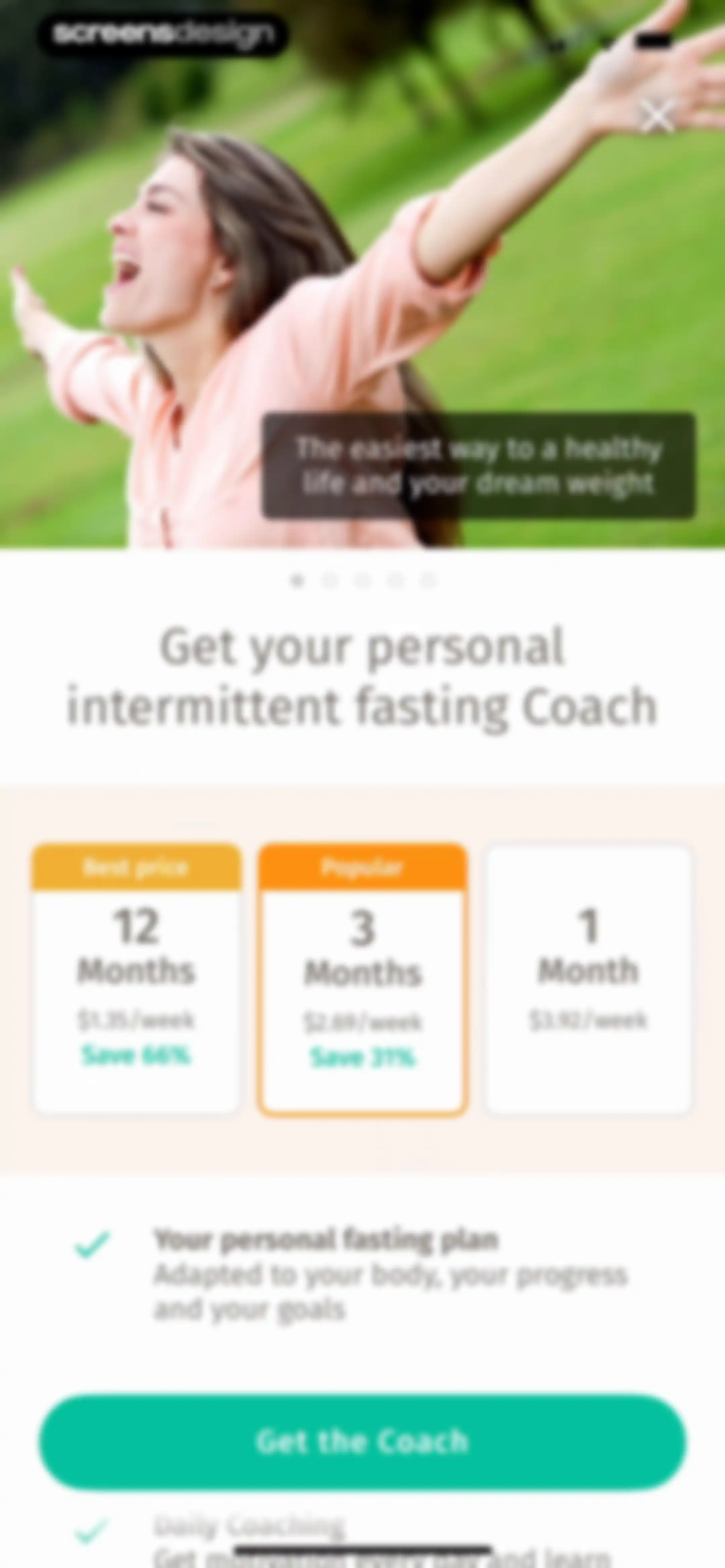 BodyFast: Intermittent Fasting screen 103