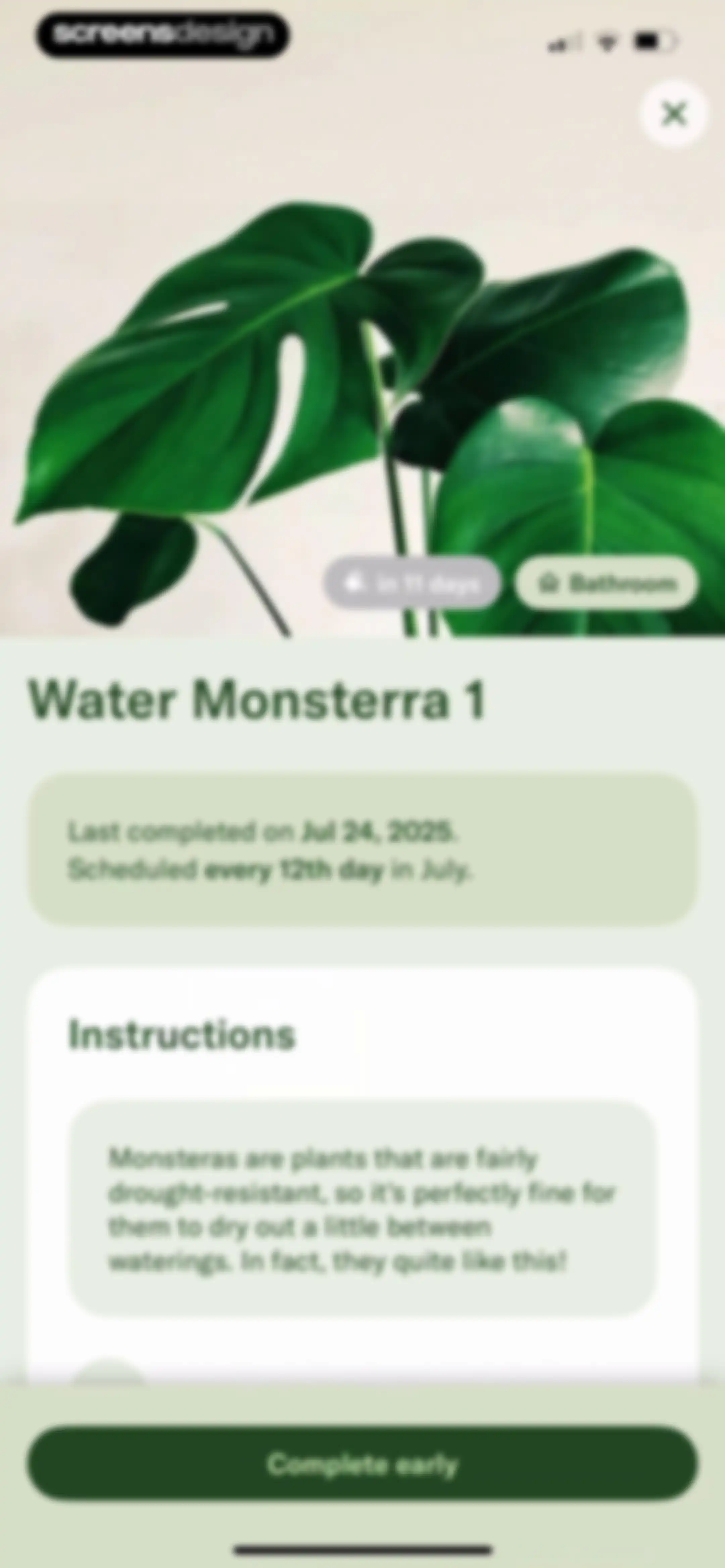 Planta: Plant & Garden Care screen 56