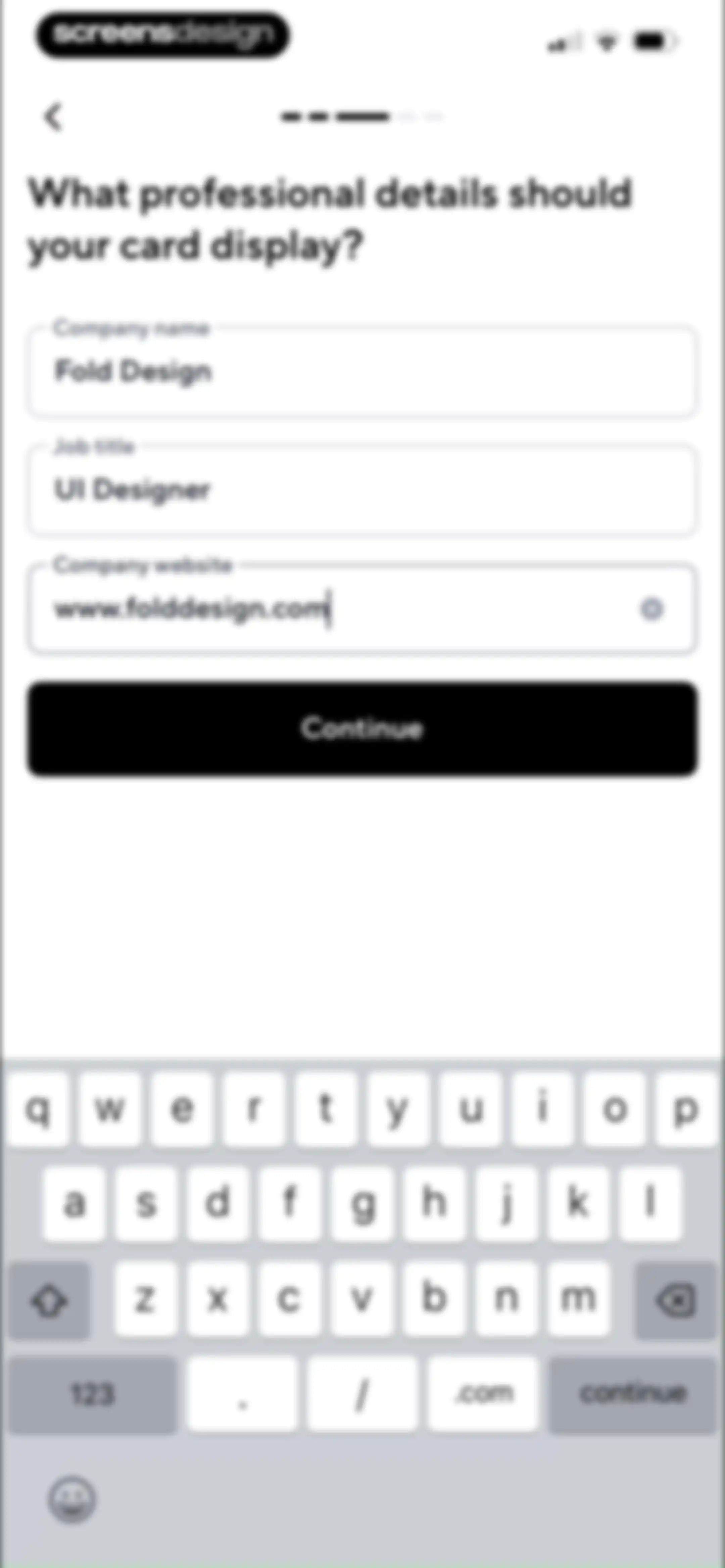 Blinq: Digital Business Card screen 5