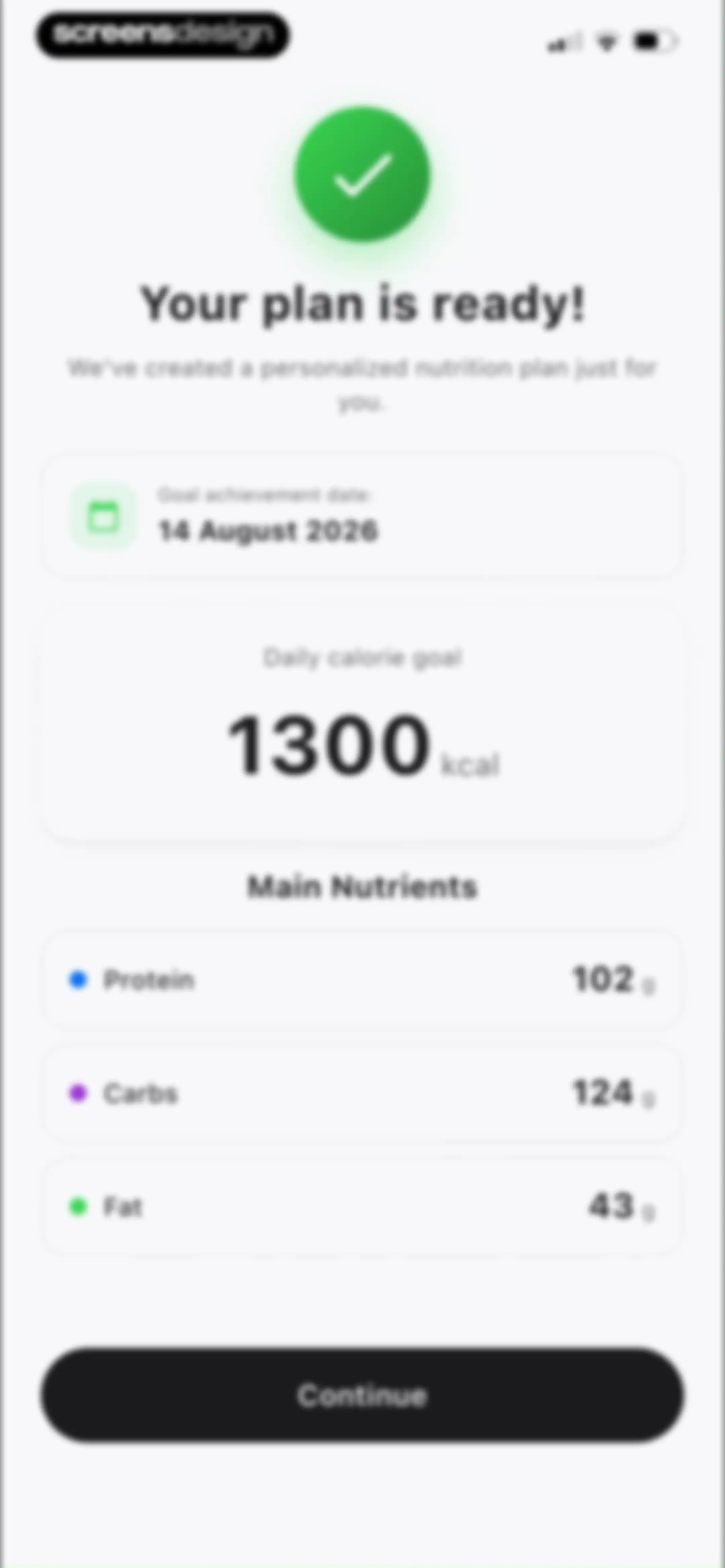 Formo - Calorie Counter screen 23