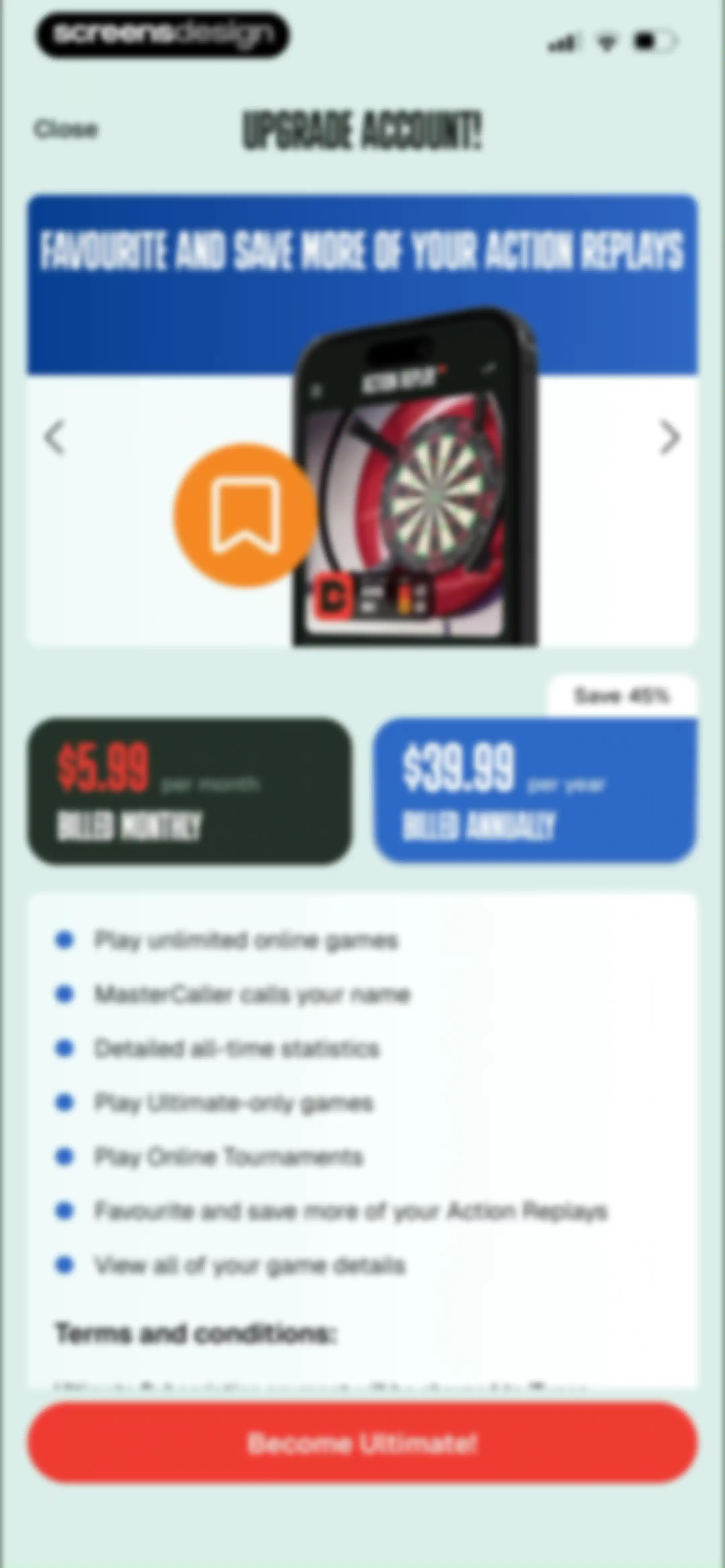 DartCounter screen 48
