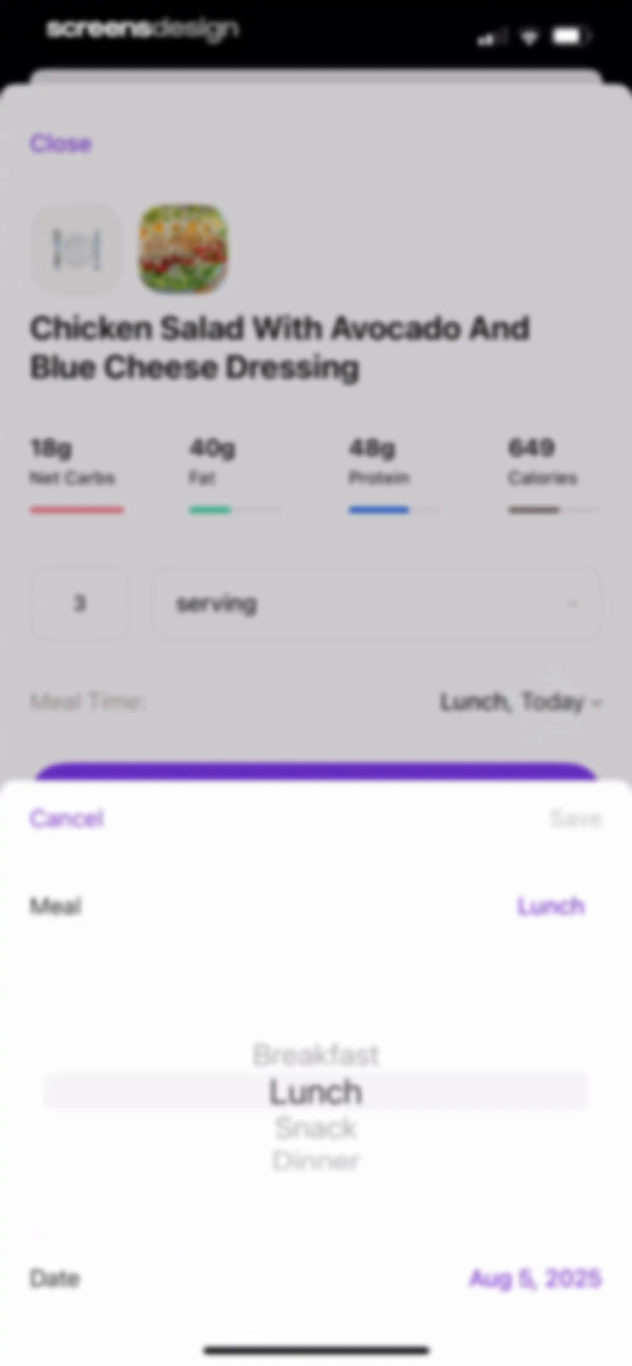 Keto Diet App － Carb Tracker screen 159