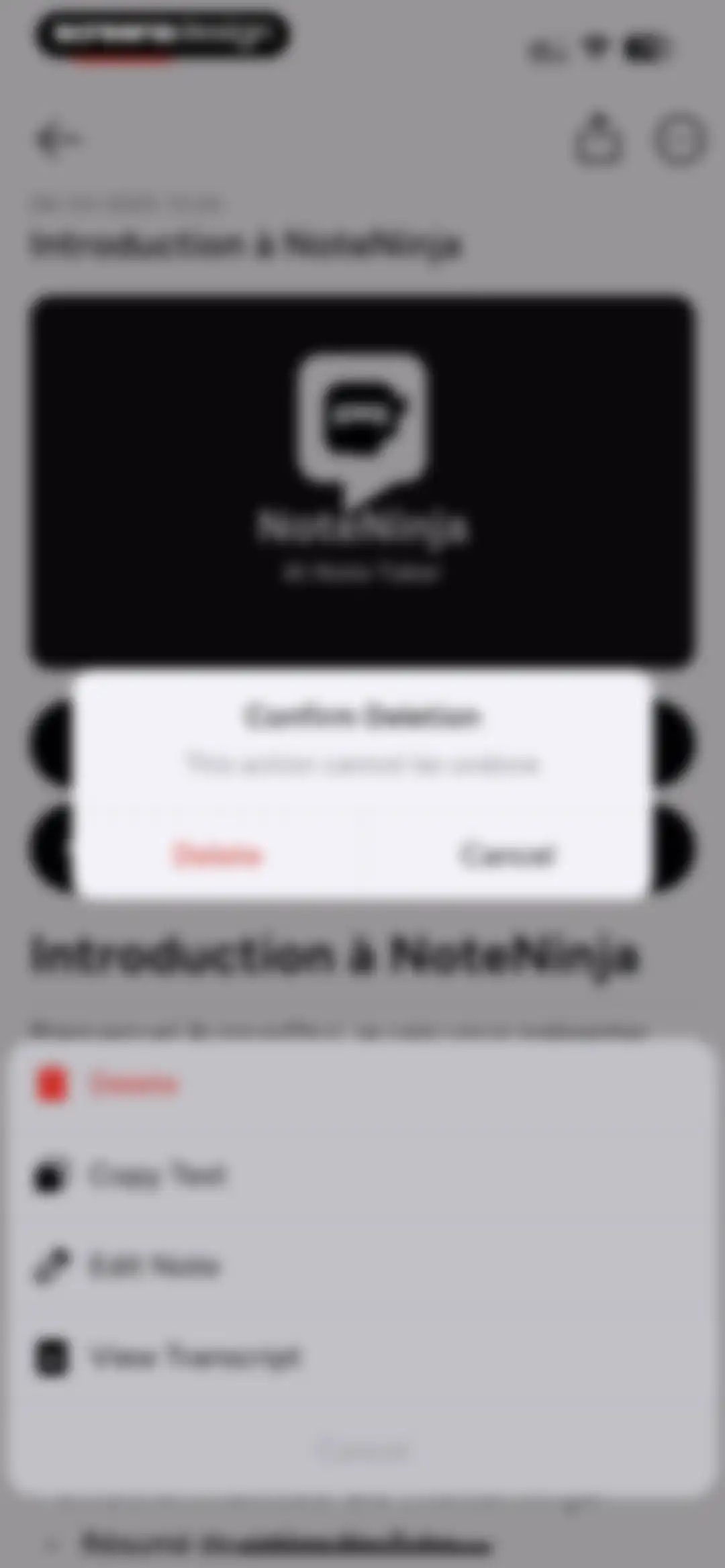 AI Note Taker - NotebookAI screen 37