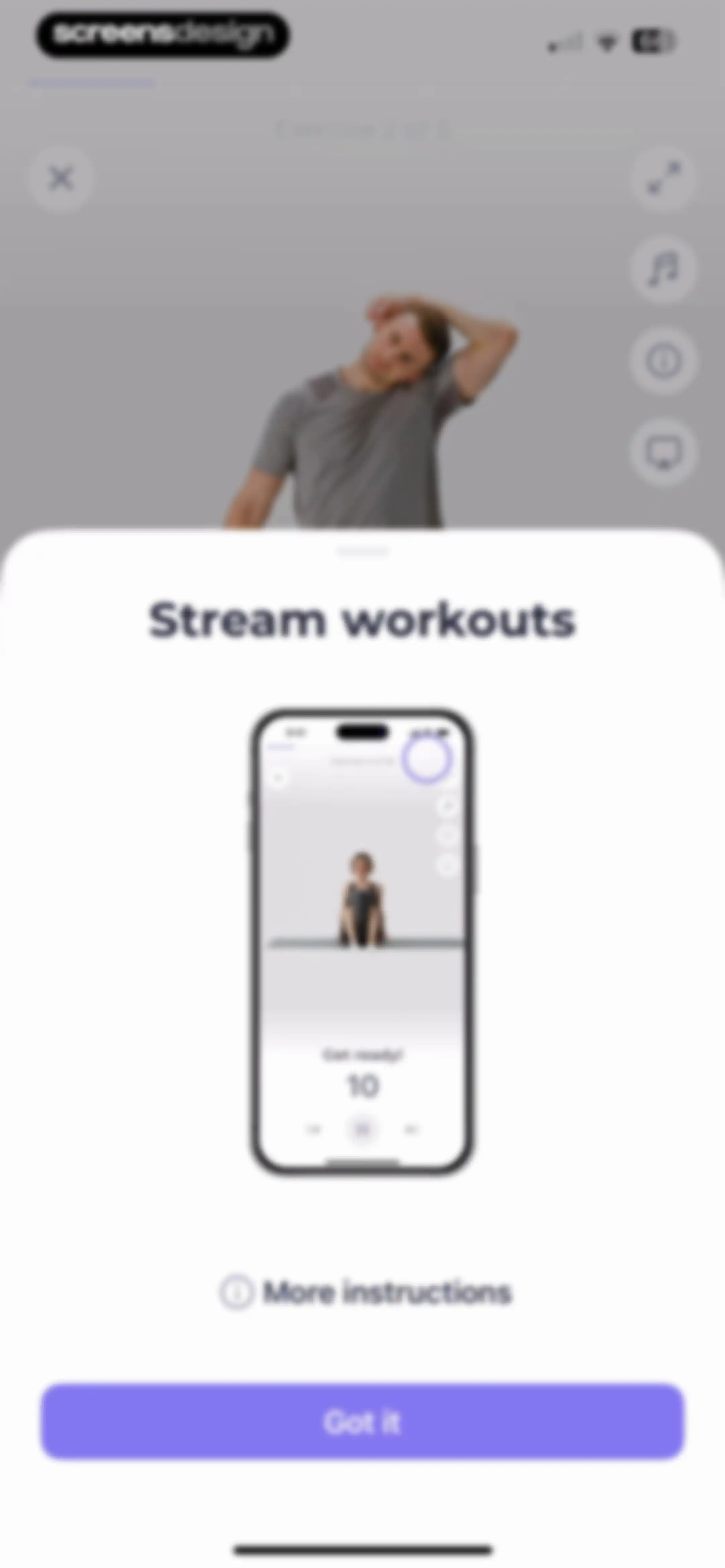 FitMe - Lazy Workout at Home screen 50