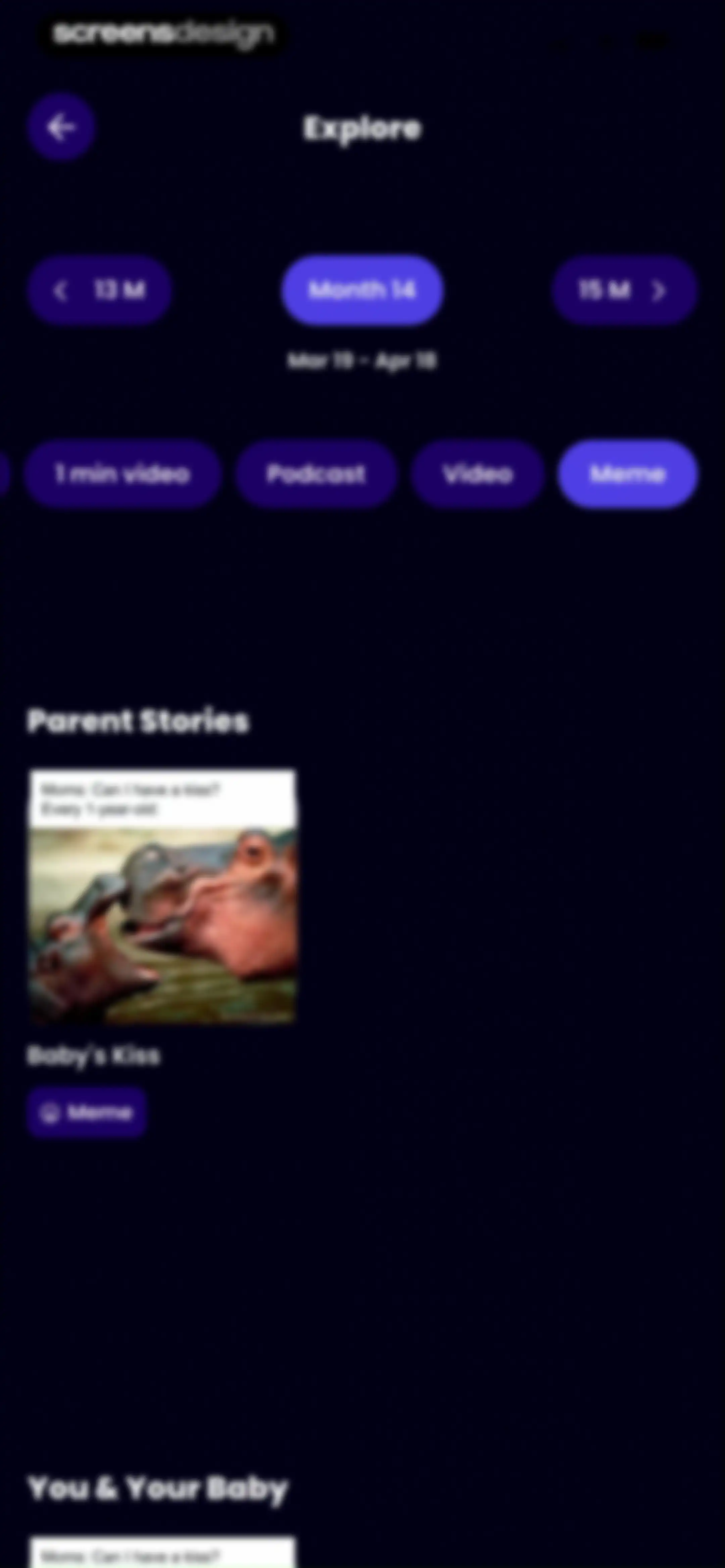 Happy Baby - Sleep & Tracker screen 130