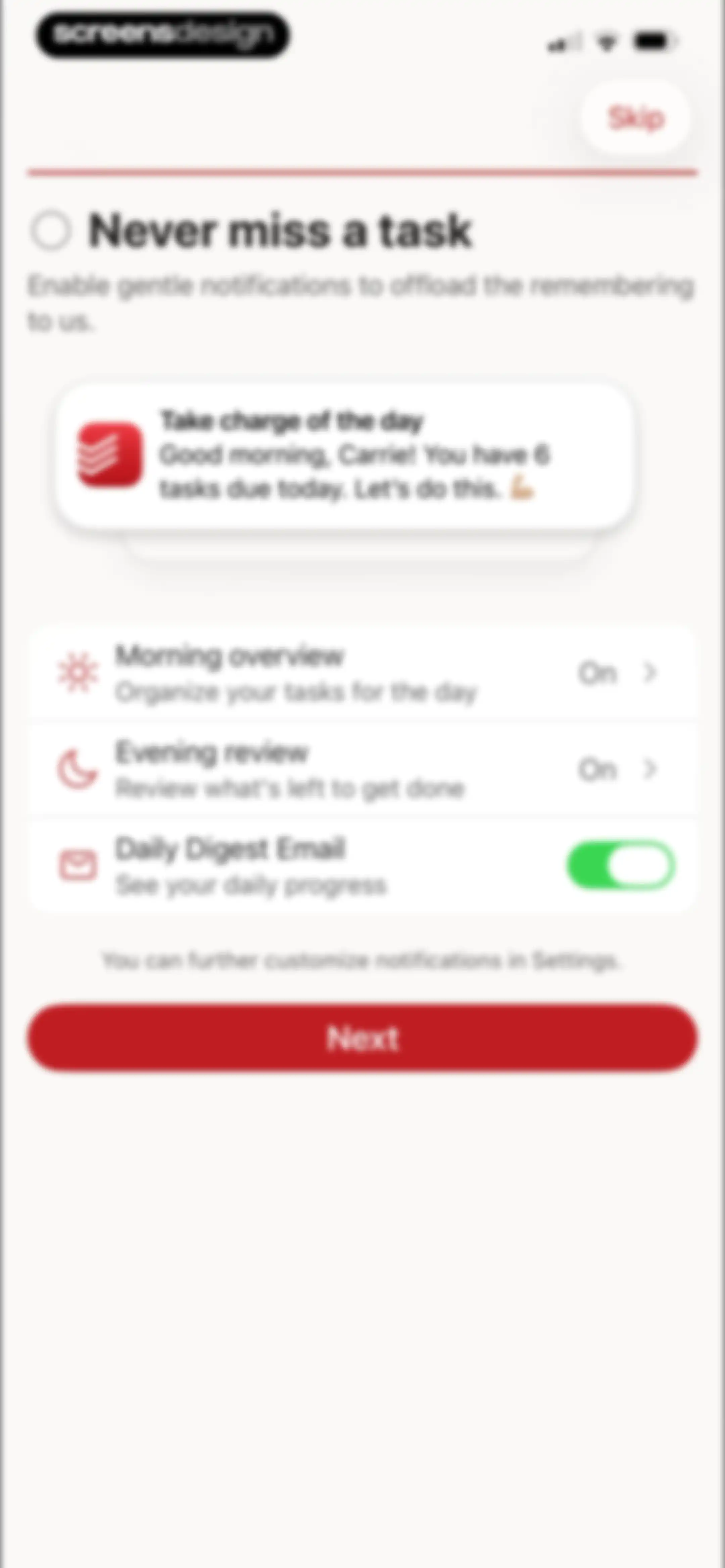 Todoist: To Do List & Calendar screen 16
