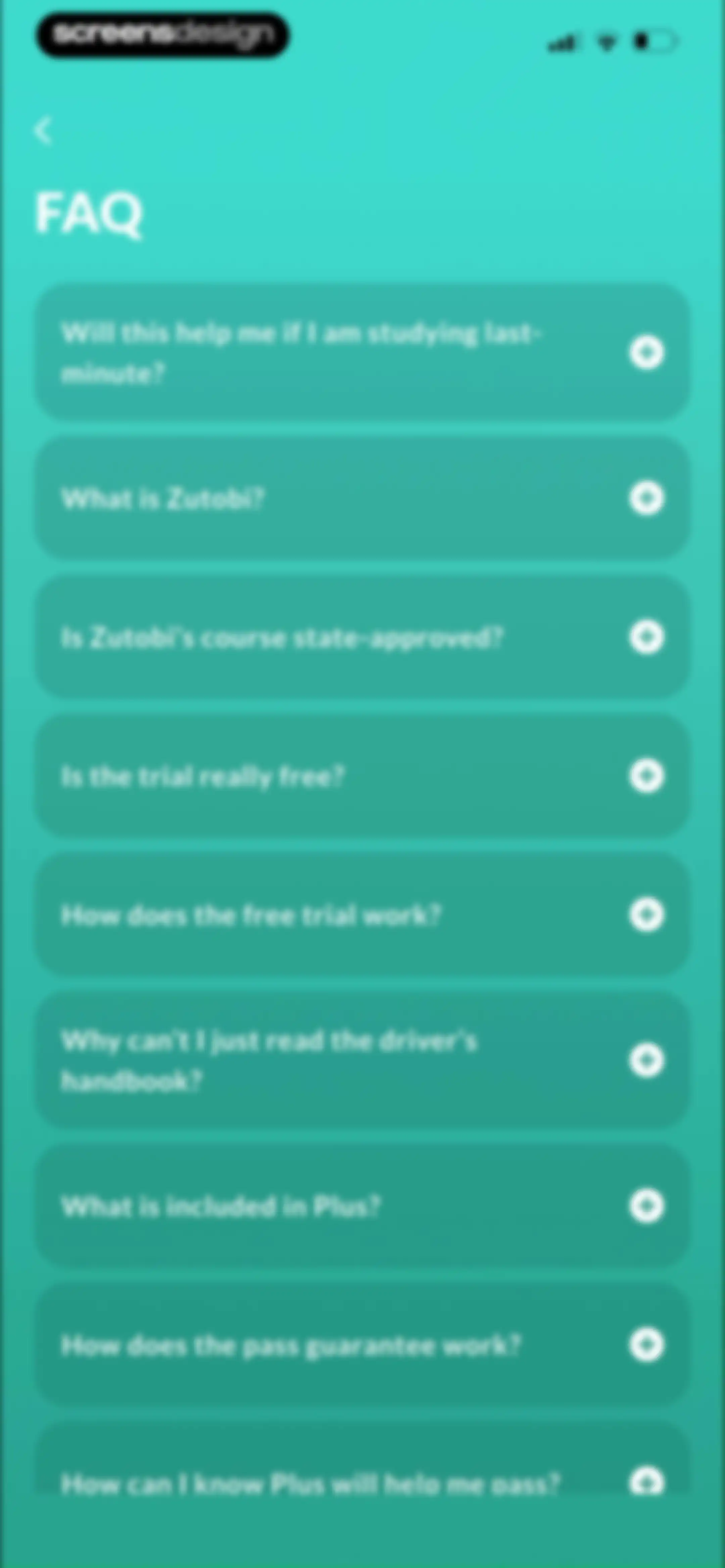 Zutobi: Permit & Driving Prep screen 84