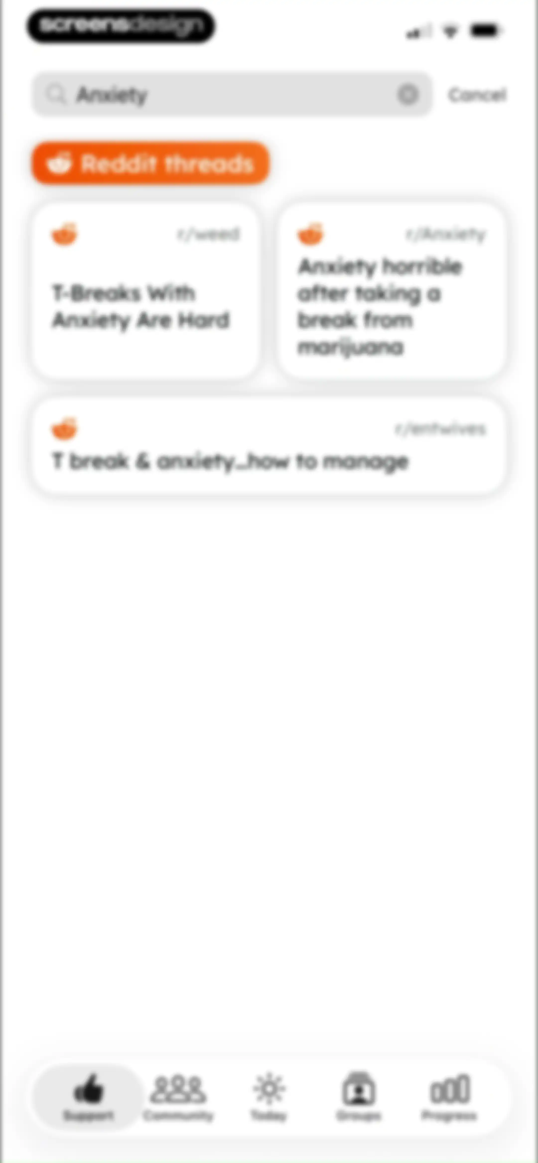 Clear30: Reset From Weed screen 205