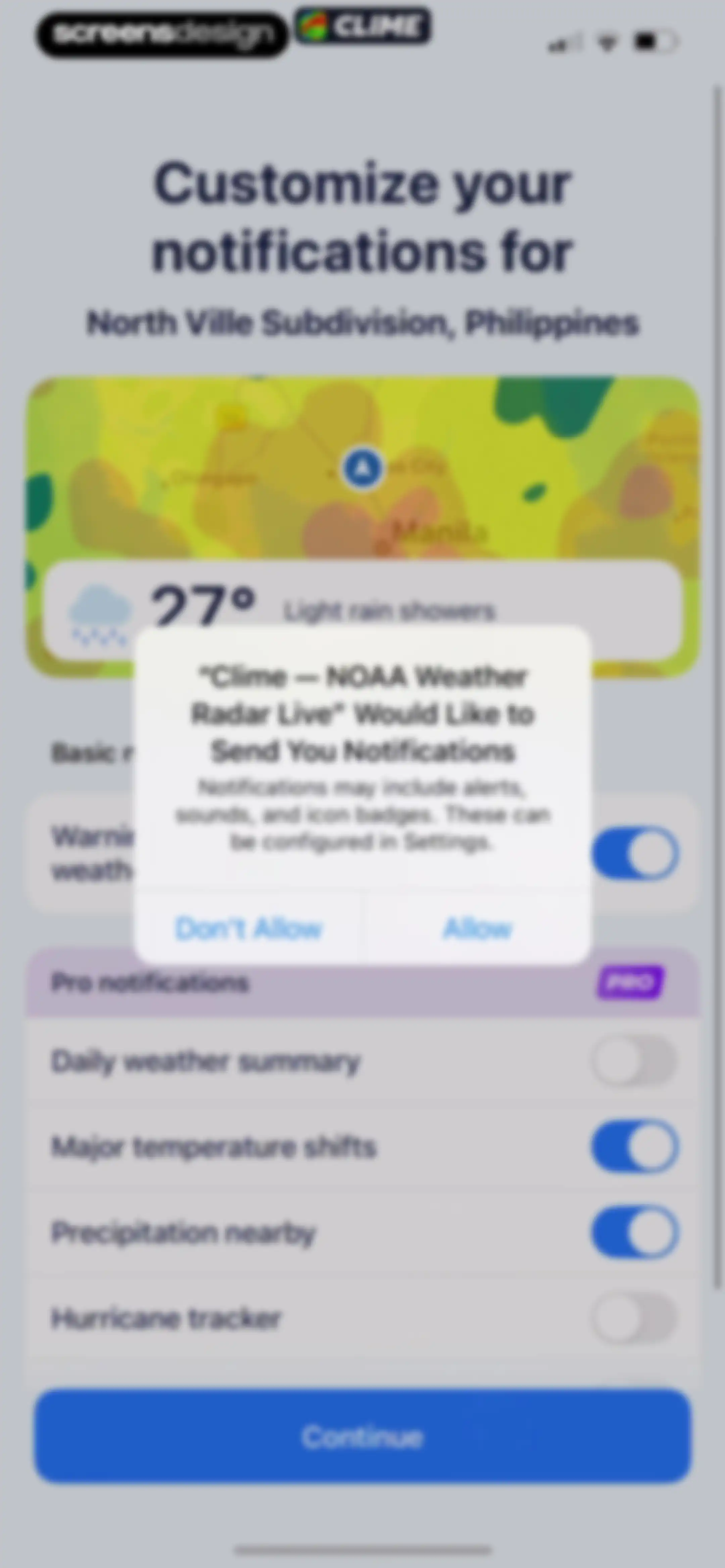 Clime: NOAA Weather Radar Live screen 24