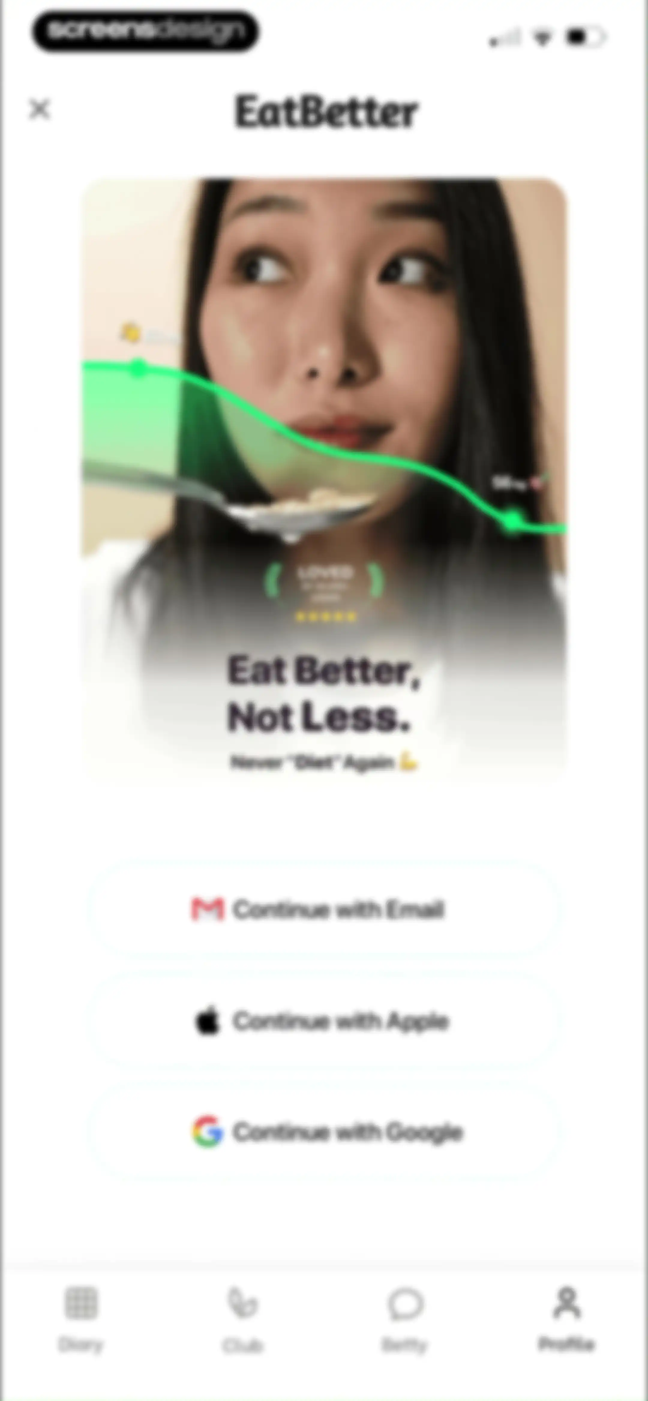 EatBetter: AI Food Journal screen 131