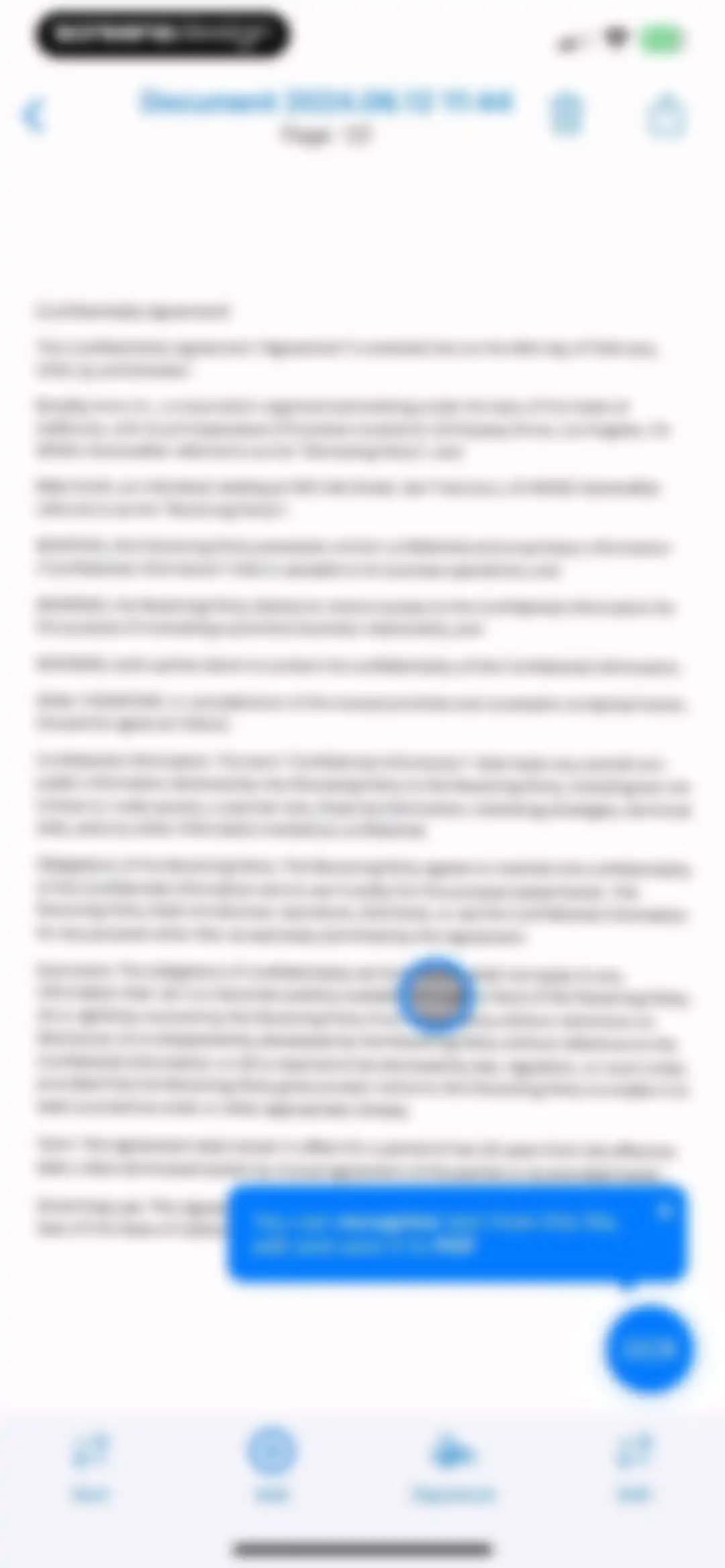 iScan - PDF & Document Scanner screen 18
