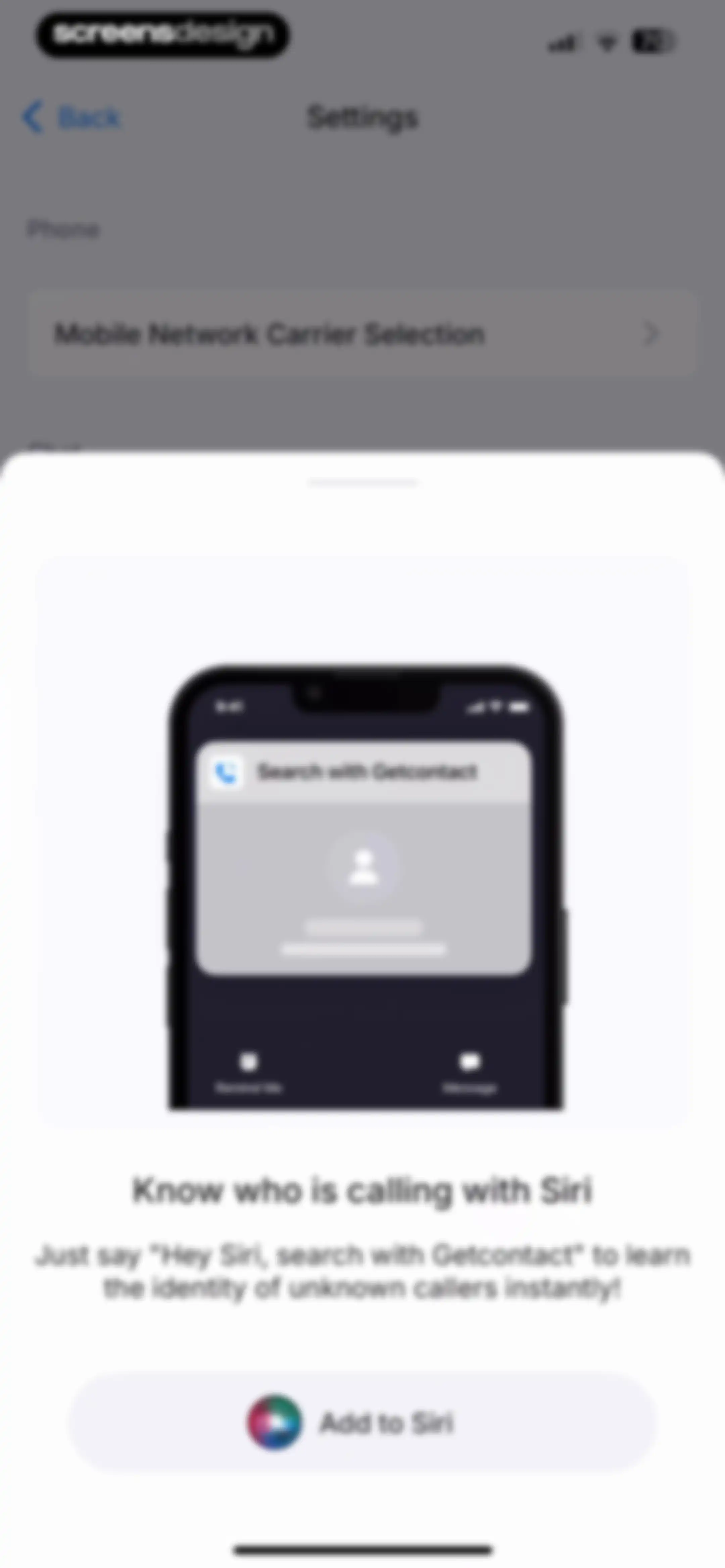 Getcontact screen 103