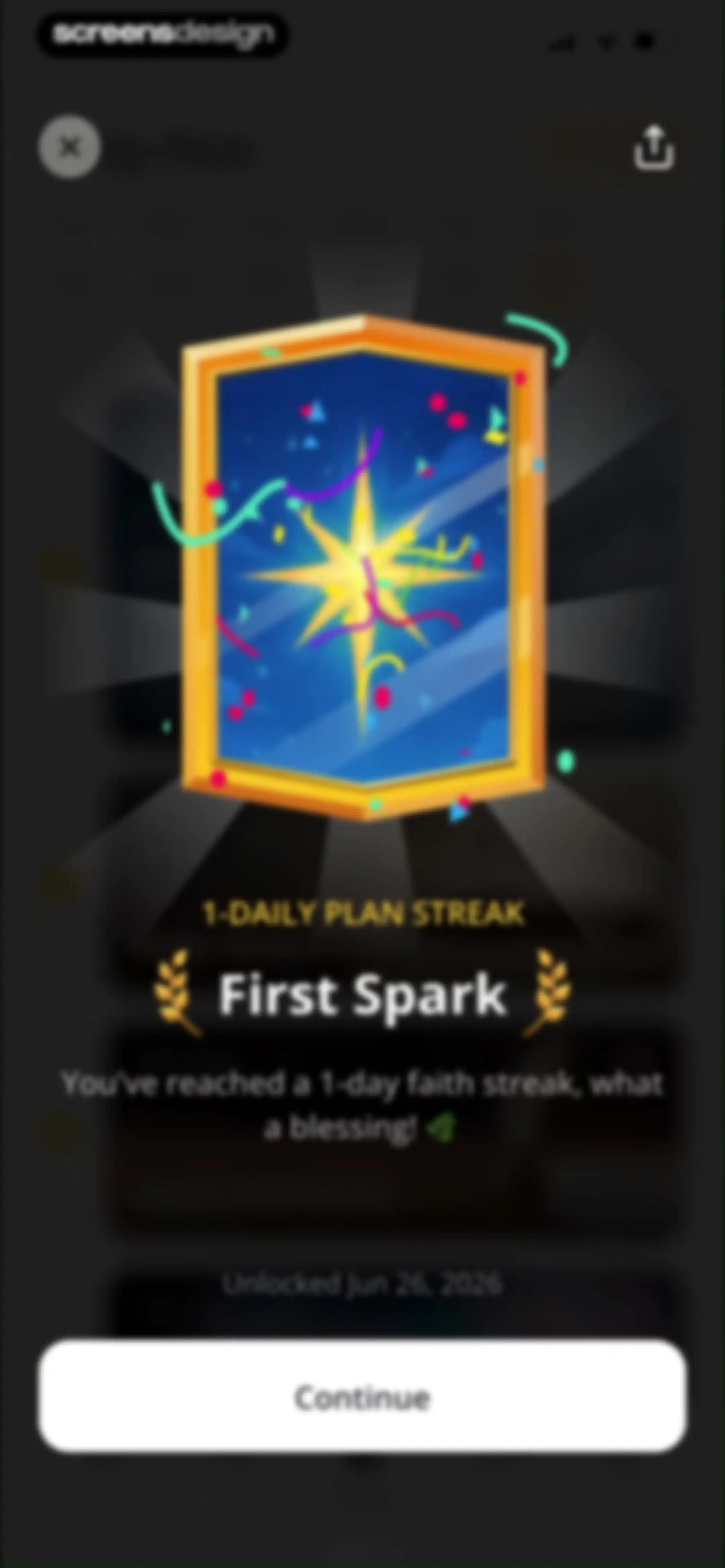 Bible Path: Prayers & Widgets screen 43