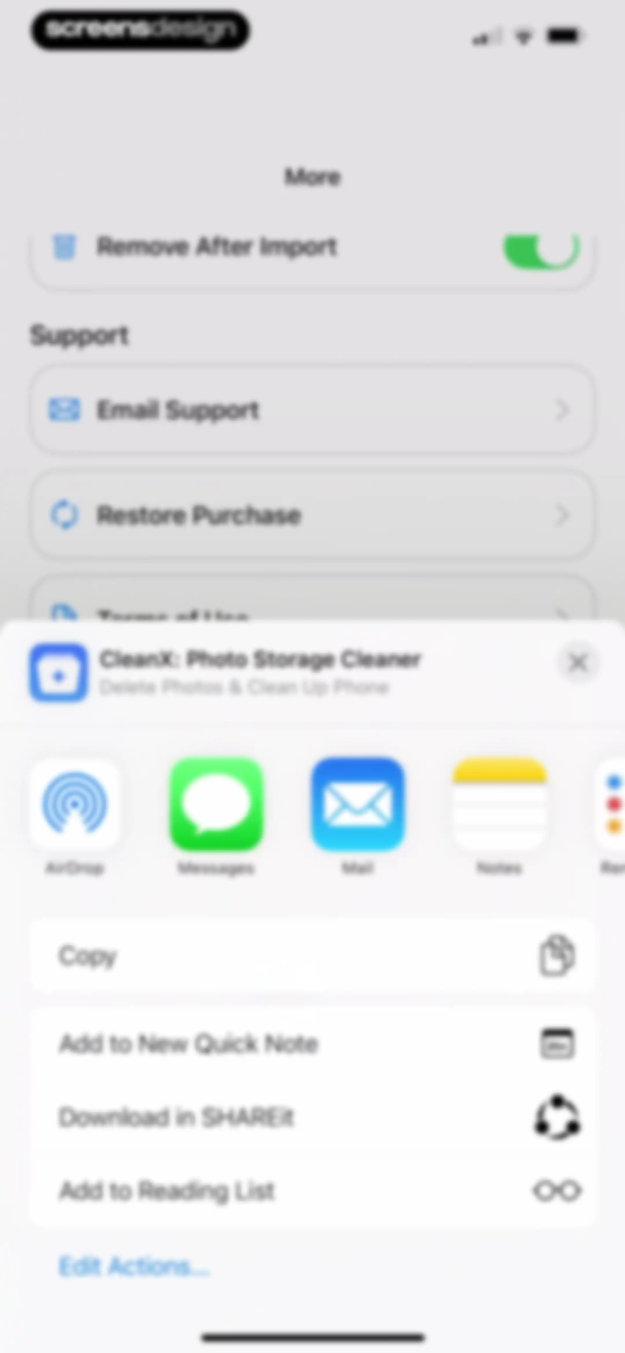 CleanX: Clean Up Storage screen 98