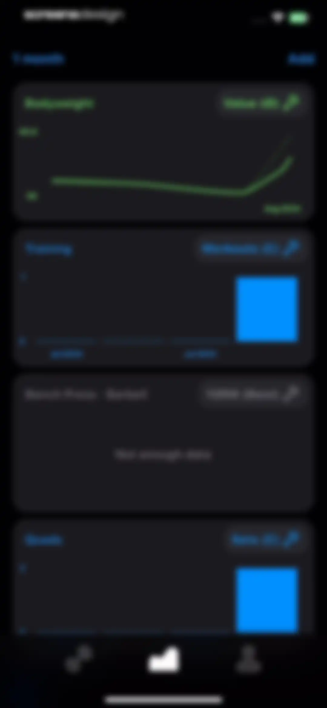Gym Workout Alpha Progression screen 72