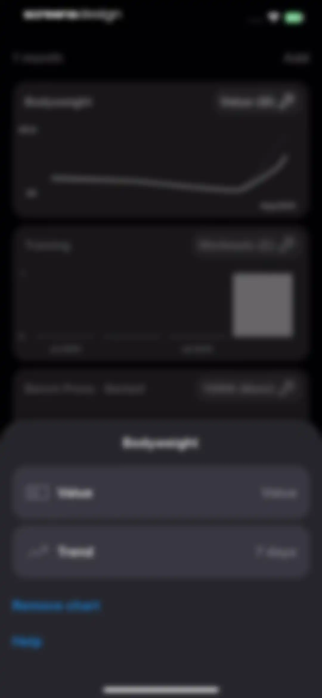 Gym Workout Alpha Progression screen 81