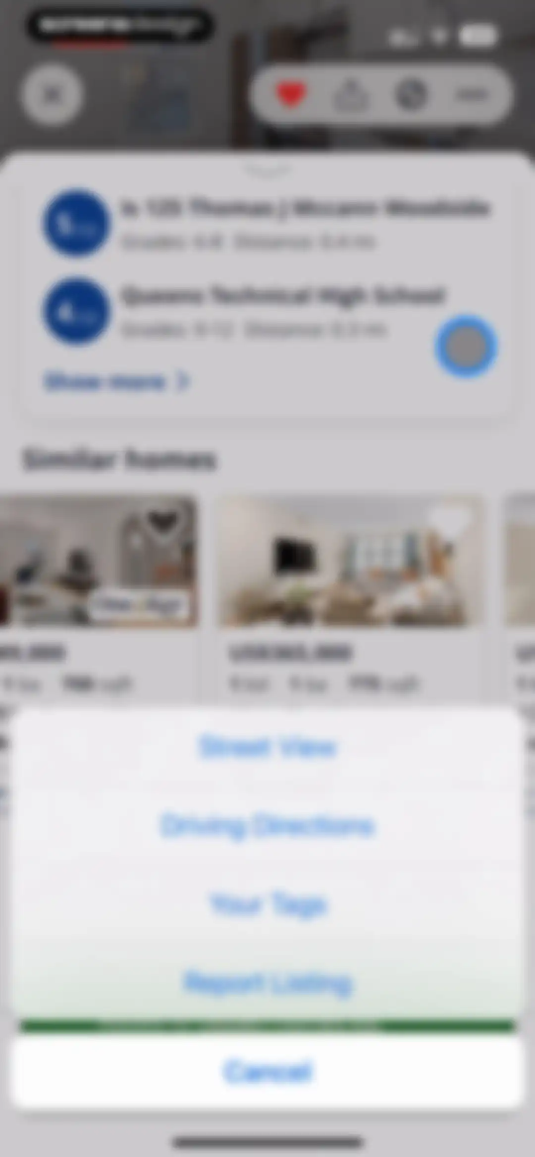 Zillow Real Estate & Rentals screen 67