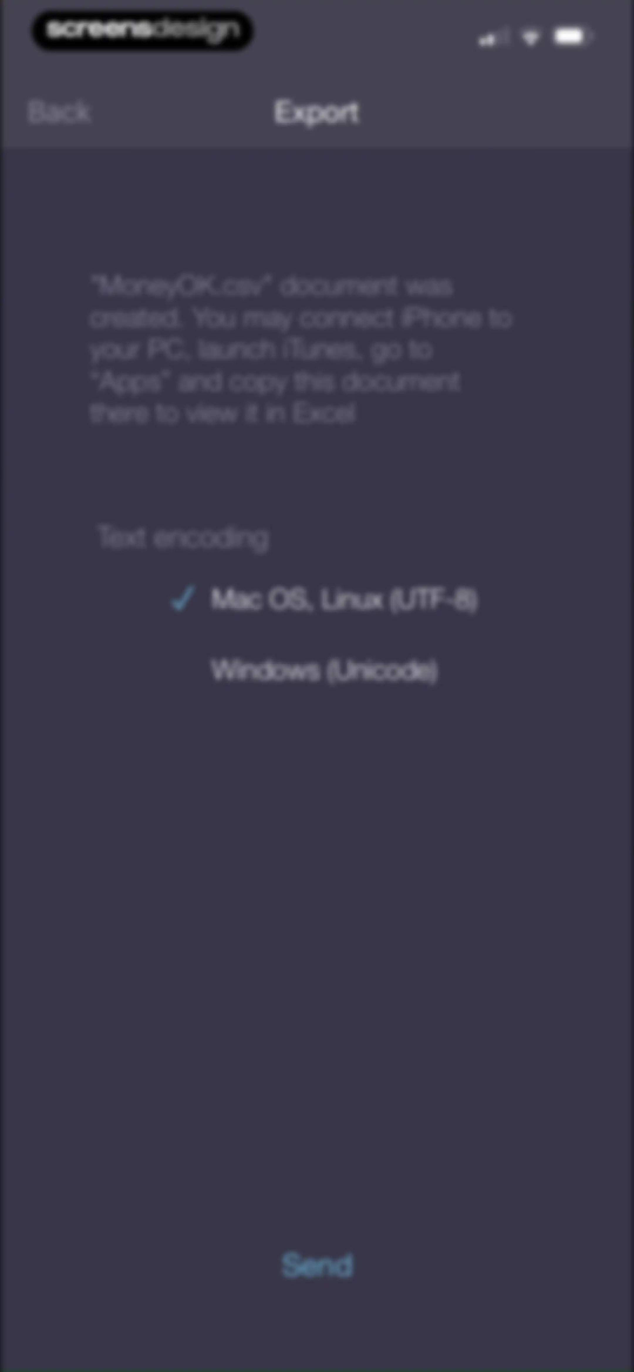 Expenses OK - expenses tracker screen 36