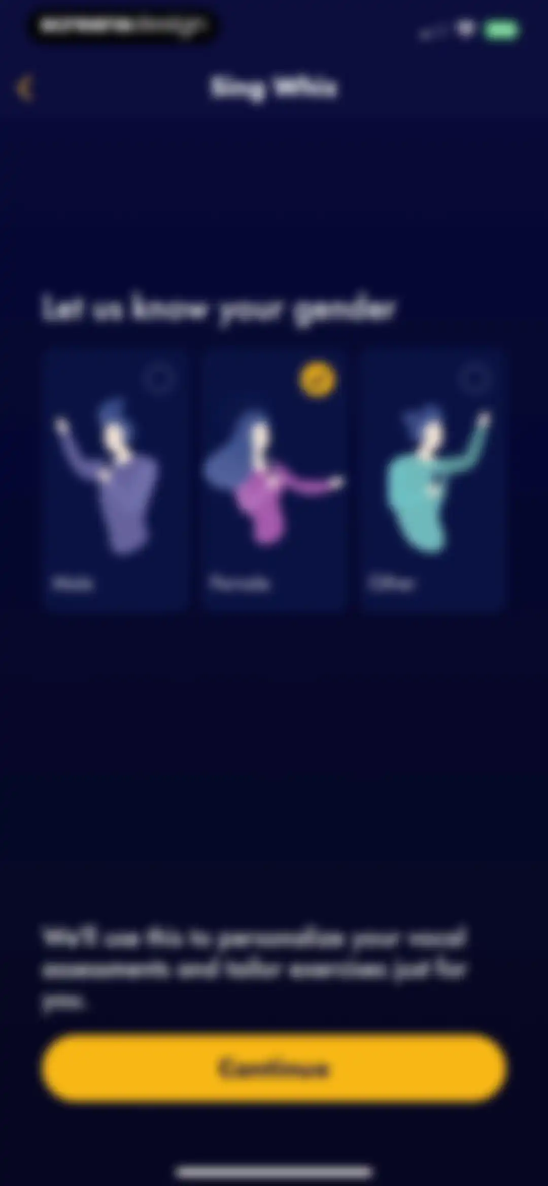 Vocal Range Finder - Sing Whiz screen 3