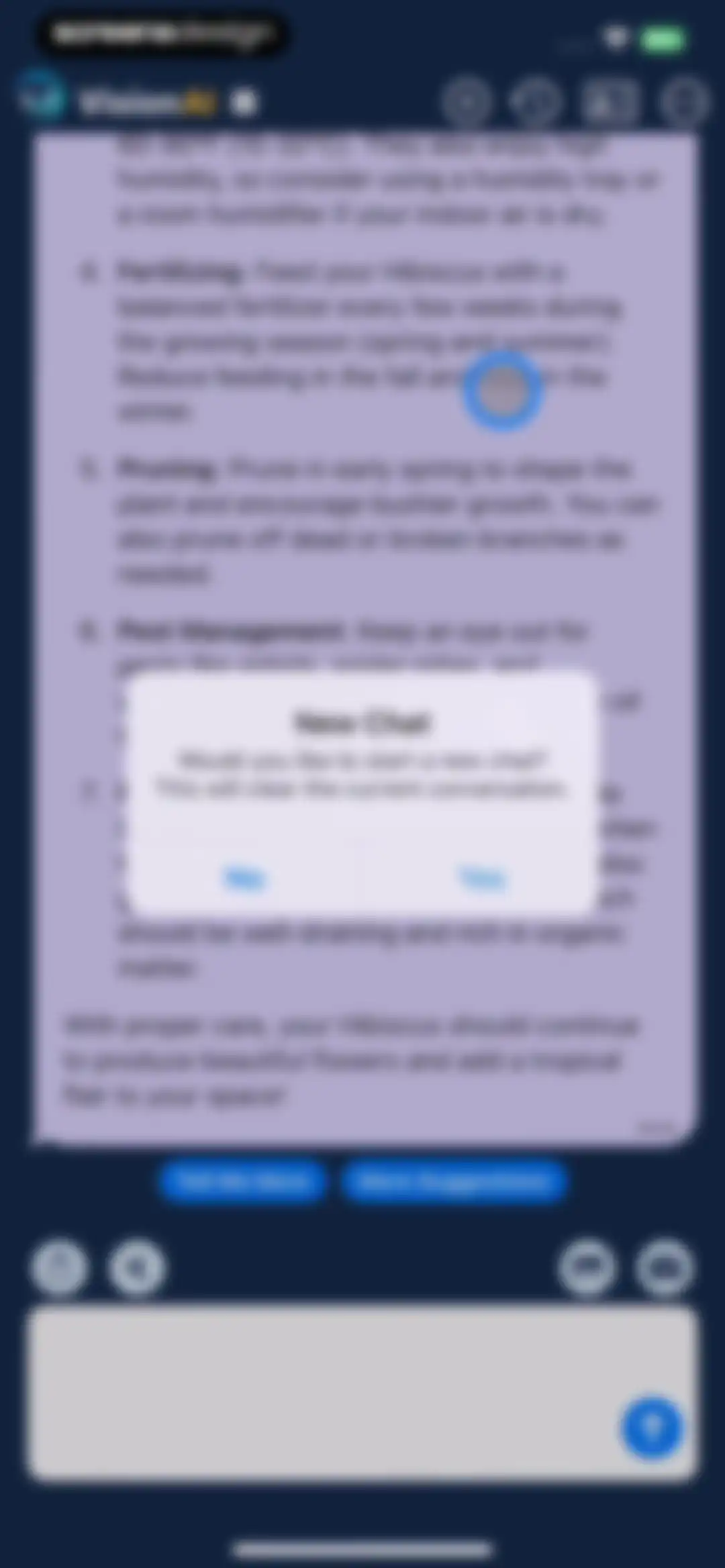 AI Assistant: Images & Writing screen 54