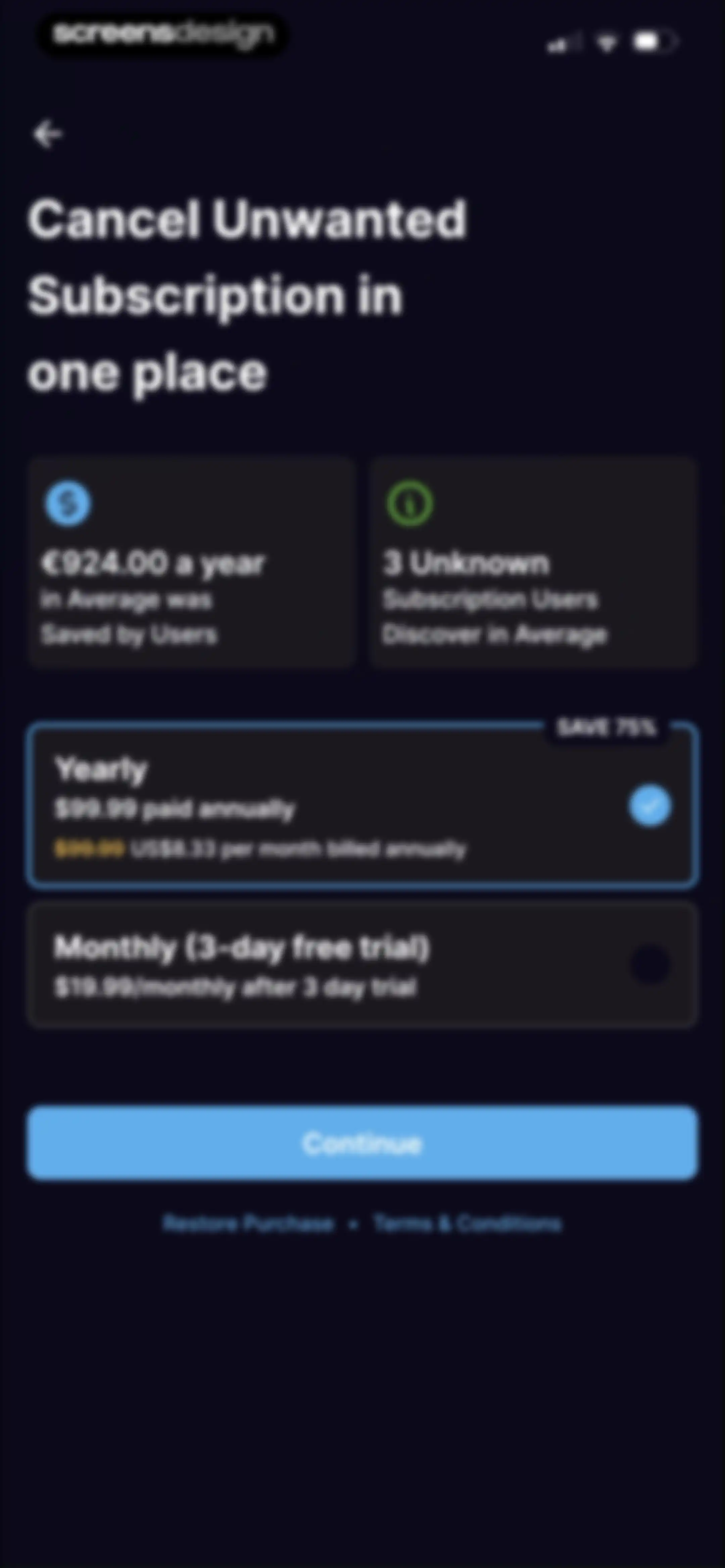 SubPilot: Cancel Subscriptions screen 19