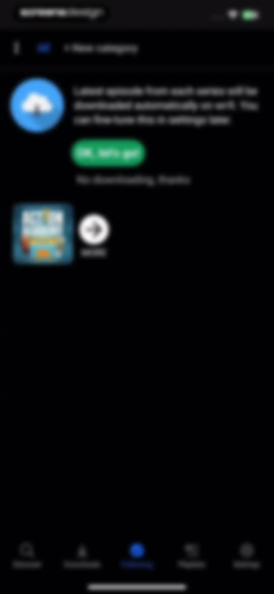 Breaker—The social podcast app screen 12